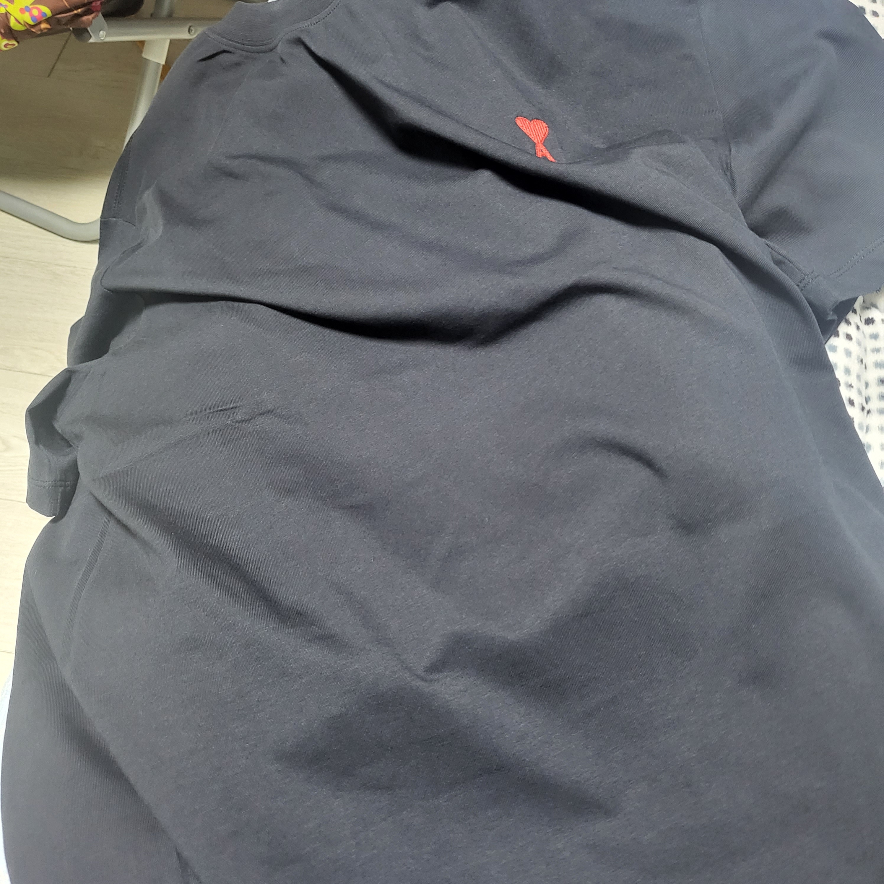 AMI de Coeur T-Shirt Black 착용 스타일