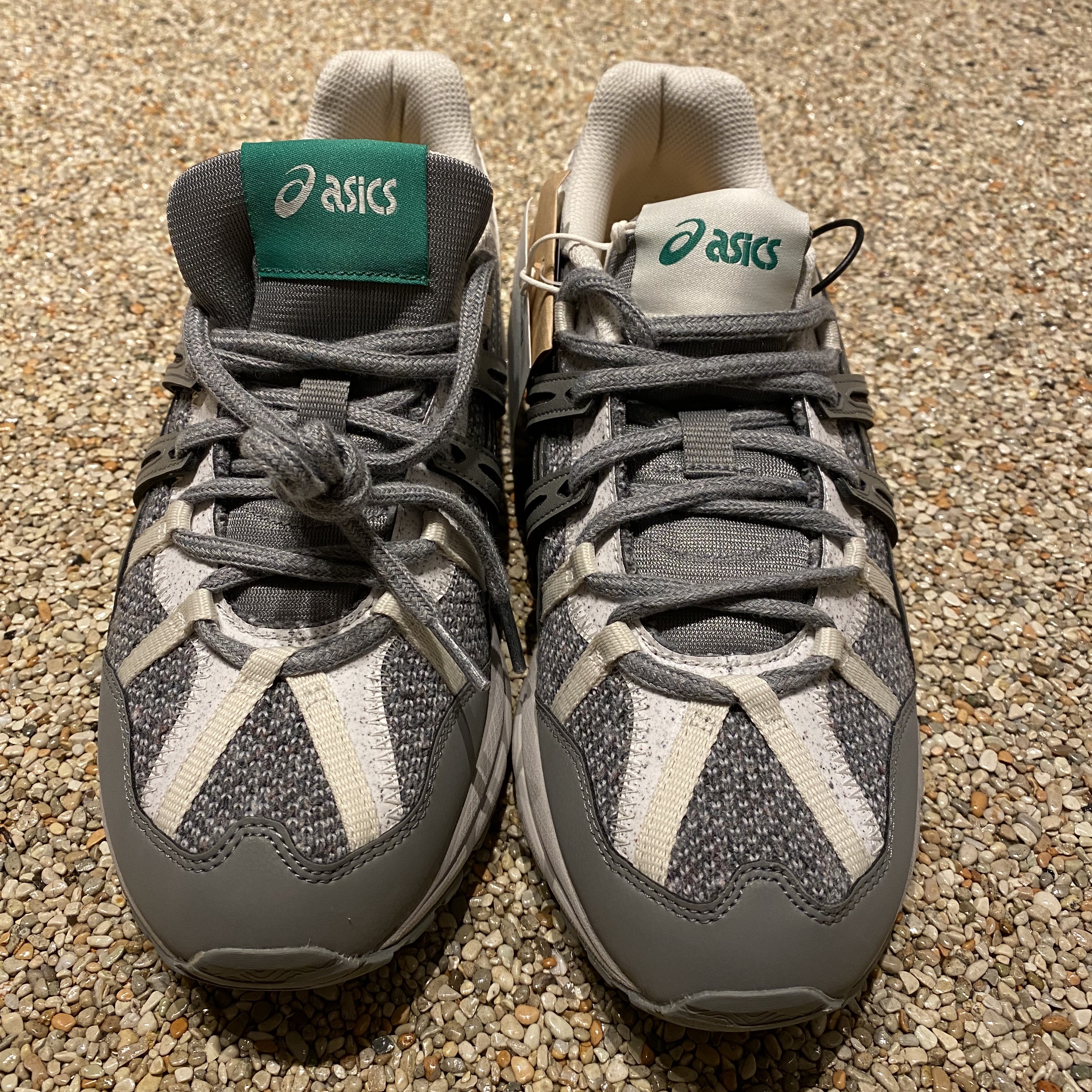 Asics Gel-Sonoma 15-50 Oyster Grey Cream 착용 스타일 - 1