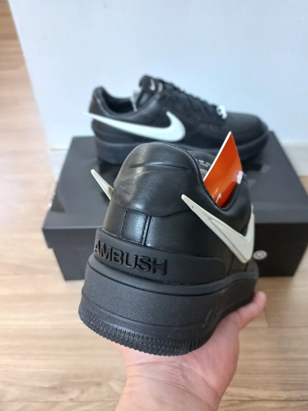 Nike x Ambush Air Force 1 Low SP Black, Nike x Ambush Air Force 1 Low SP Phantom 착용 스타일 - 2