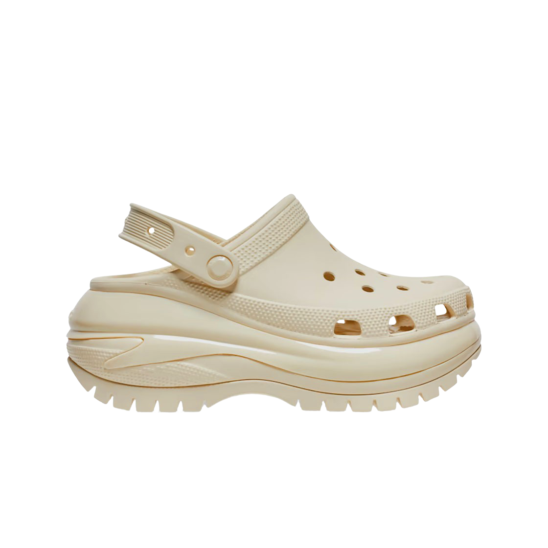 (W) 크록스 클래식 메가 크러쉬 클로그 본((W) Crocs Classic Mega Crush Clog Bone)