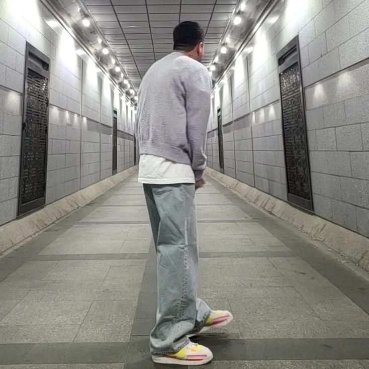 Nike x Union Cortez SP Lemon Frost 착용 스타일 - 3