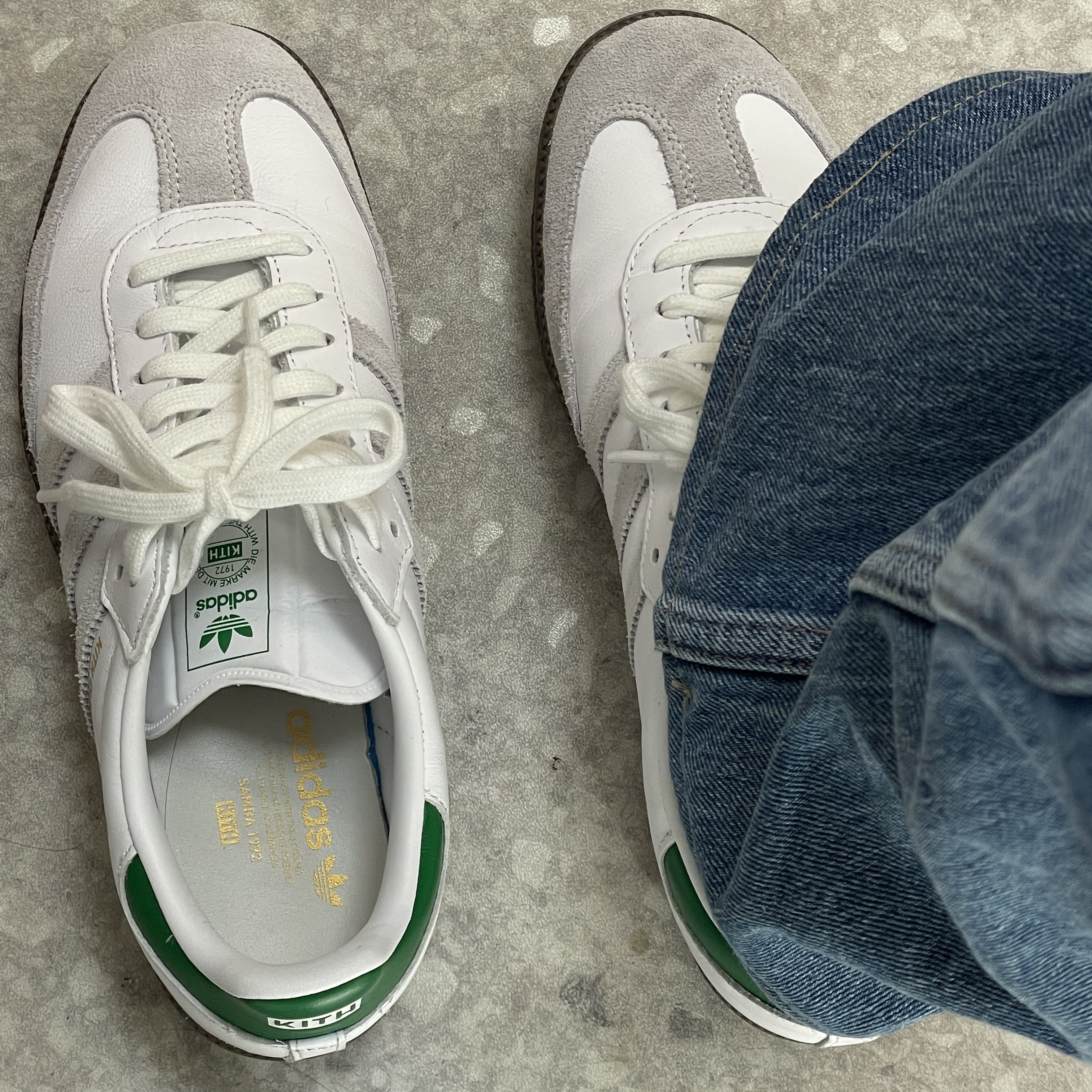 Adidas x Kith Samba OG Classics Program 착용 스타일 - 1