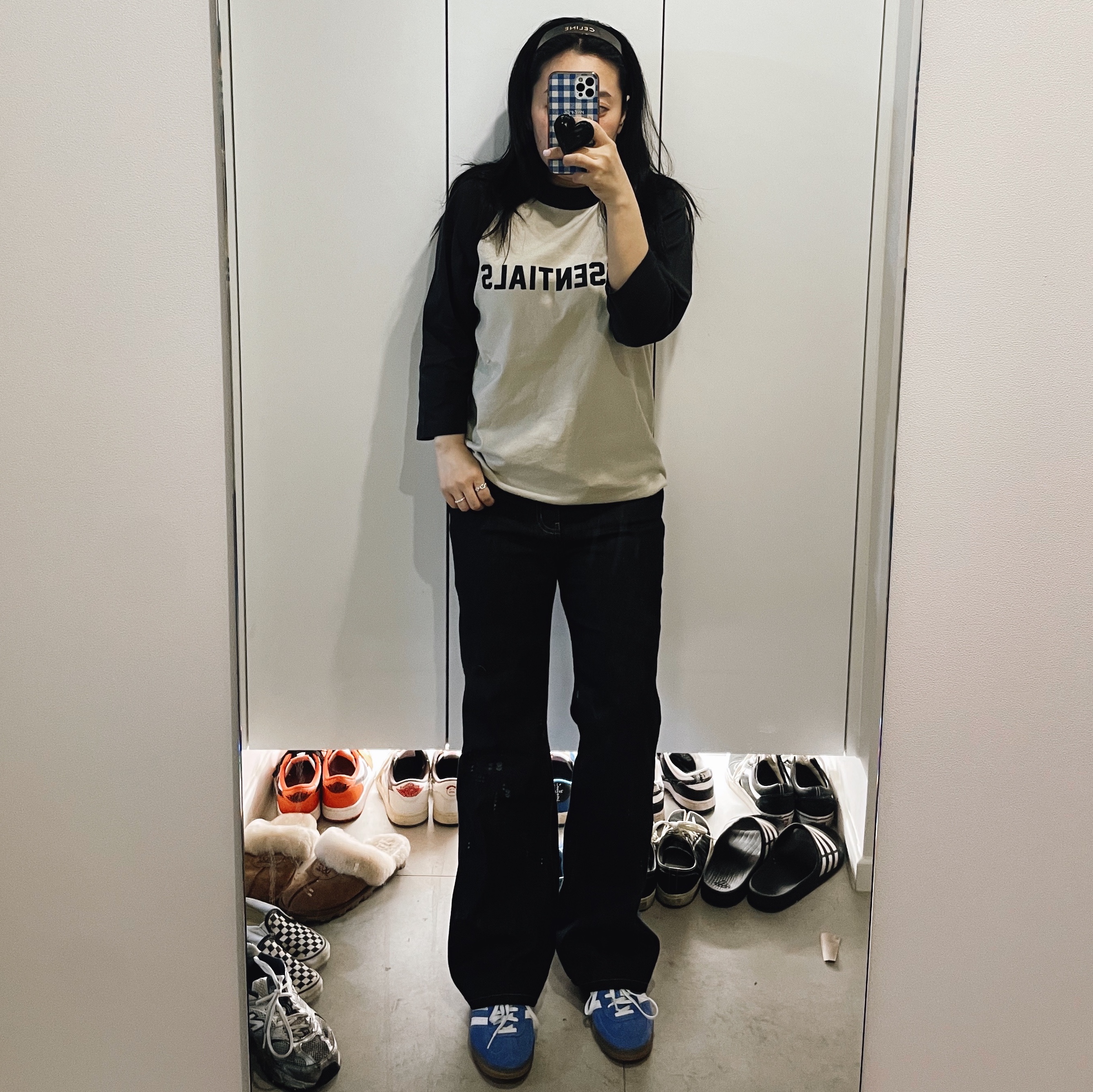 (Kids) Essentials 3/4 Sleeve Baseball T-Shirt Wheat - 22SS, (W) Hermes Small Chaine D'Ancre Enchainee Ring Sterling Silver 착용 스타일