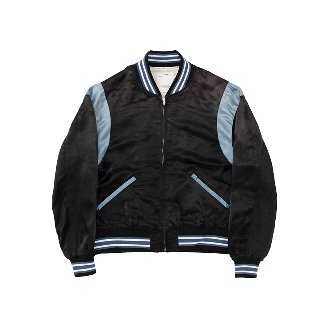 Visvim Douglas Stadium Jacket Black - 23SS 상세 이미지 1