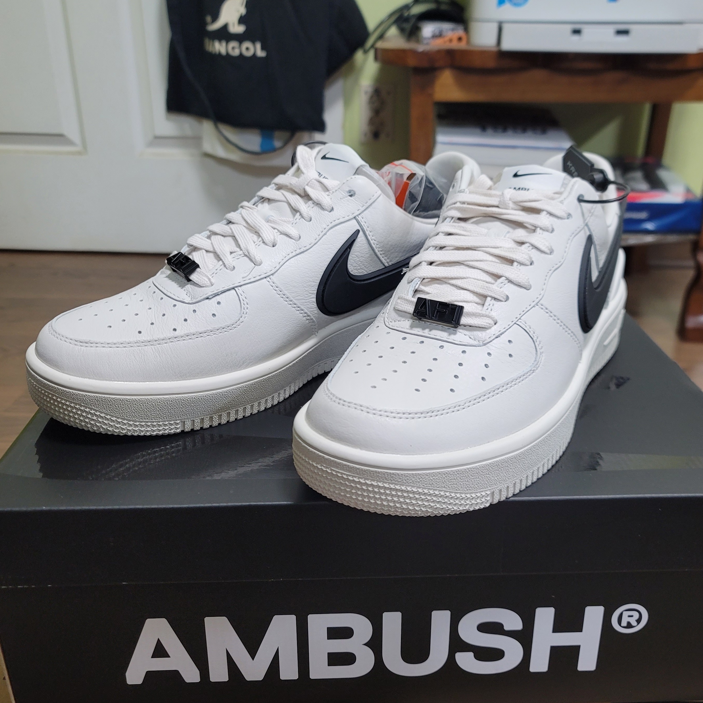 Nike x Ambush Air Force 1 Low SP Phantom 착용 스타일 - 3