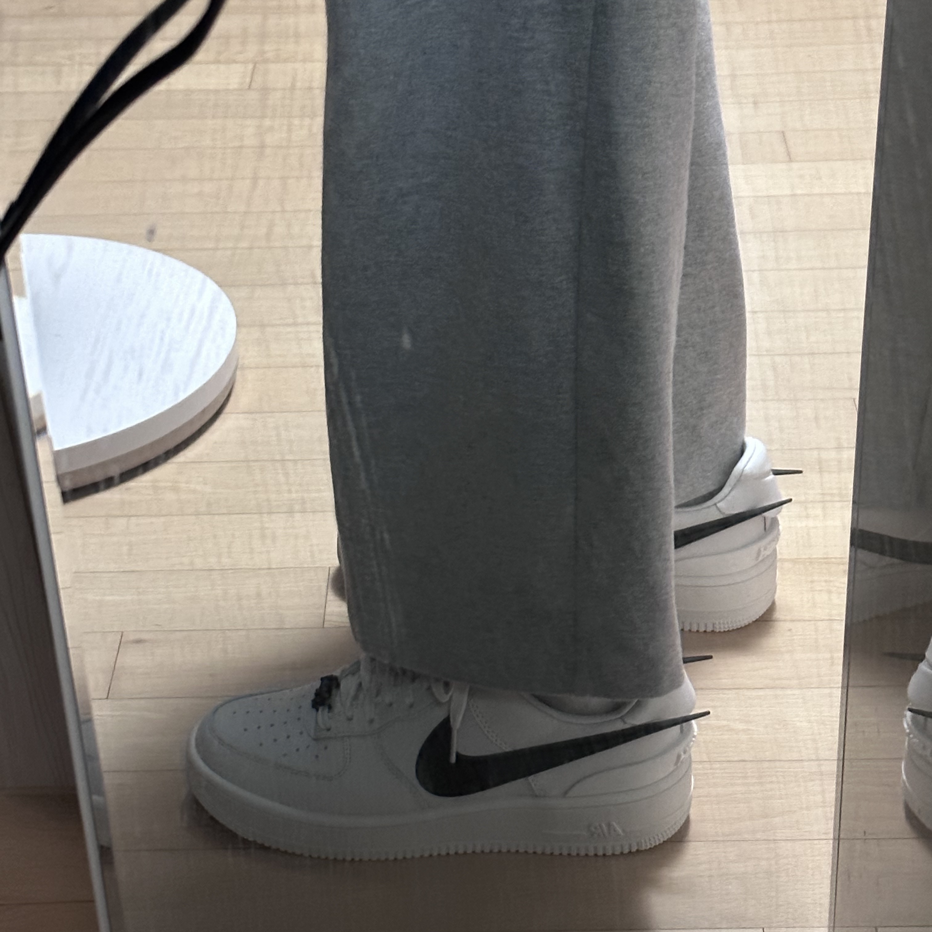 Nike x Ambush Air Force 1 Low SP Phantom 착용 스타일 - 1