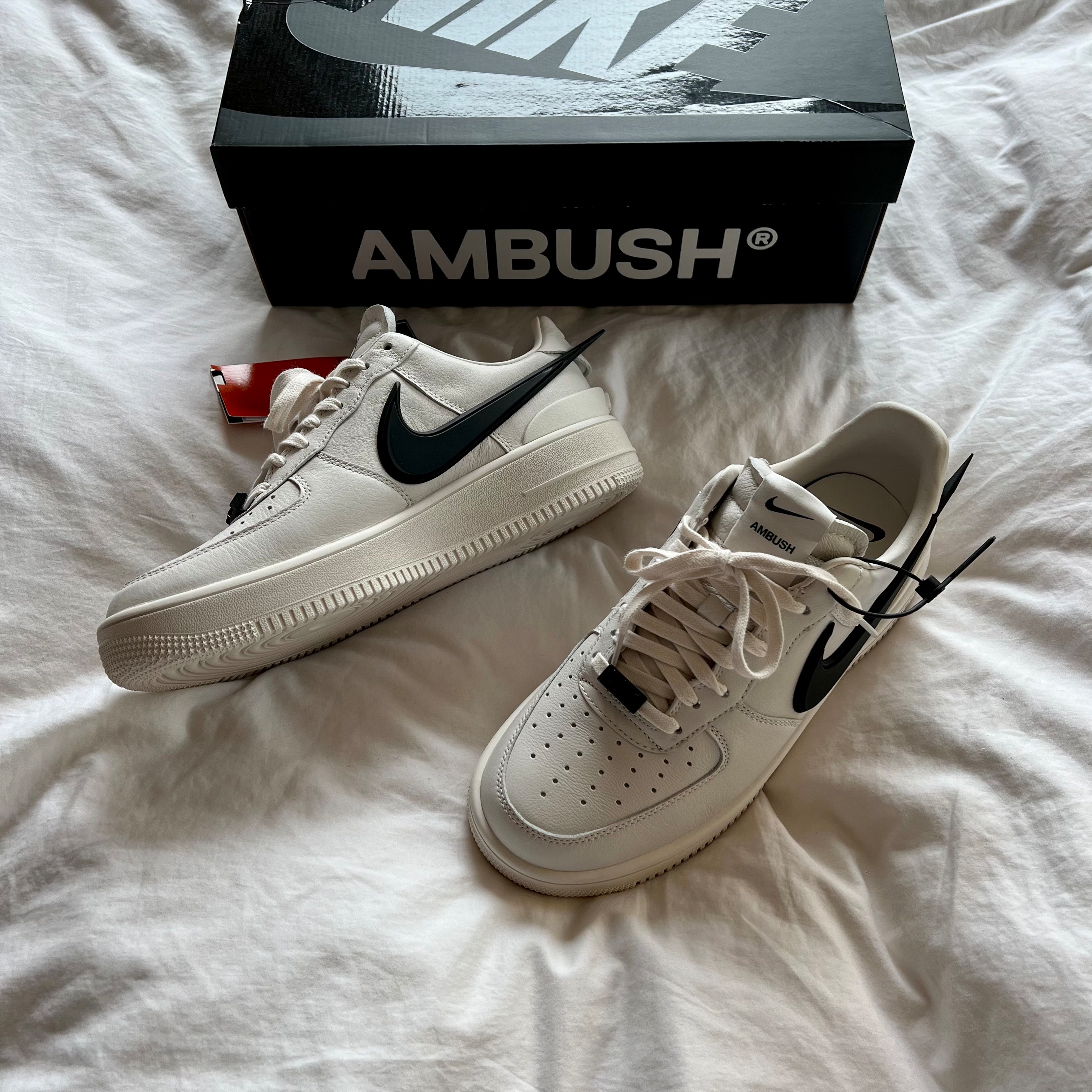 Nike x Ambush Air Force 1 Low SP Phantom 착용 스타일