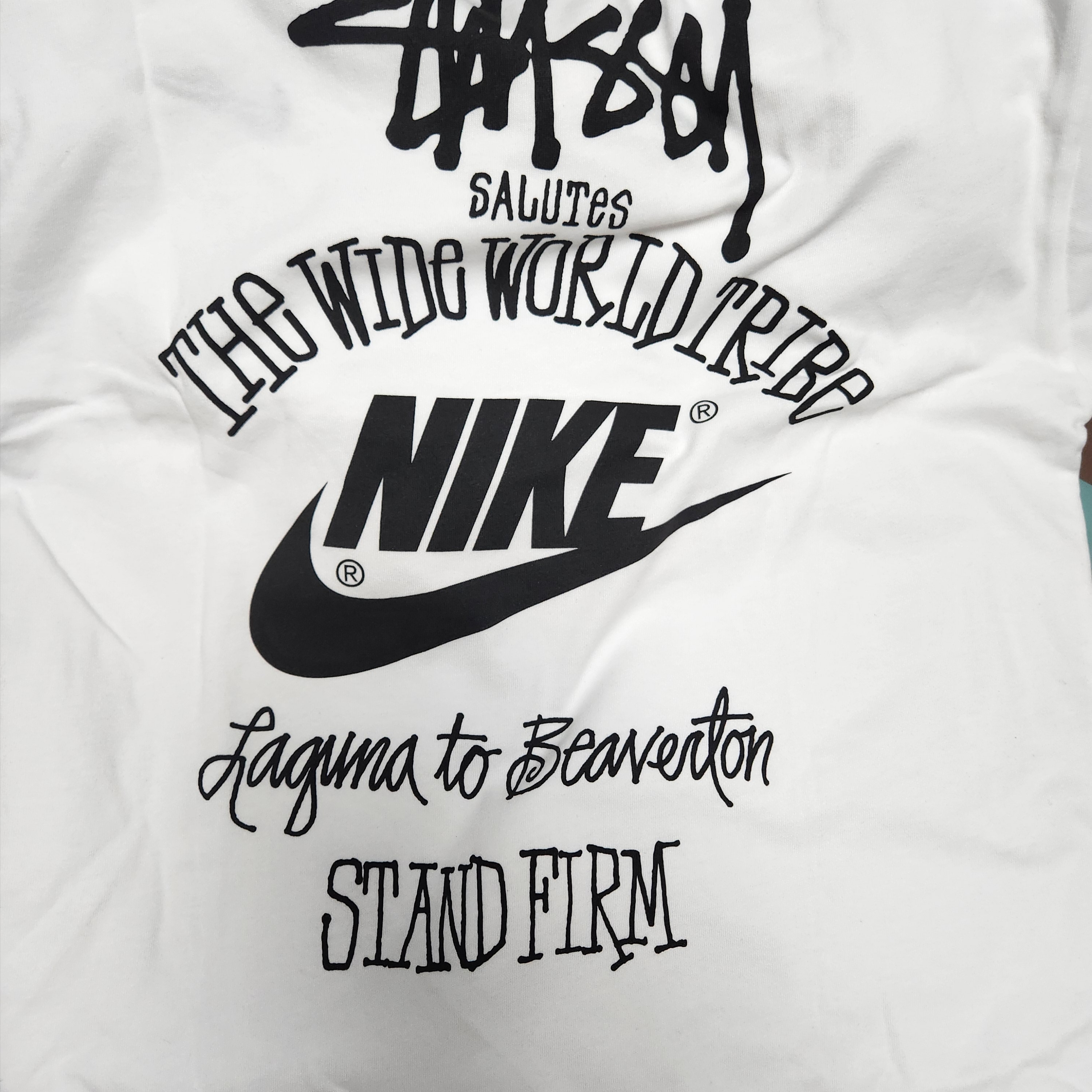Nike x Stussy T-Shirt White (DV1774-100) 착용 스타일