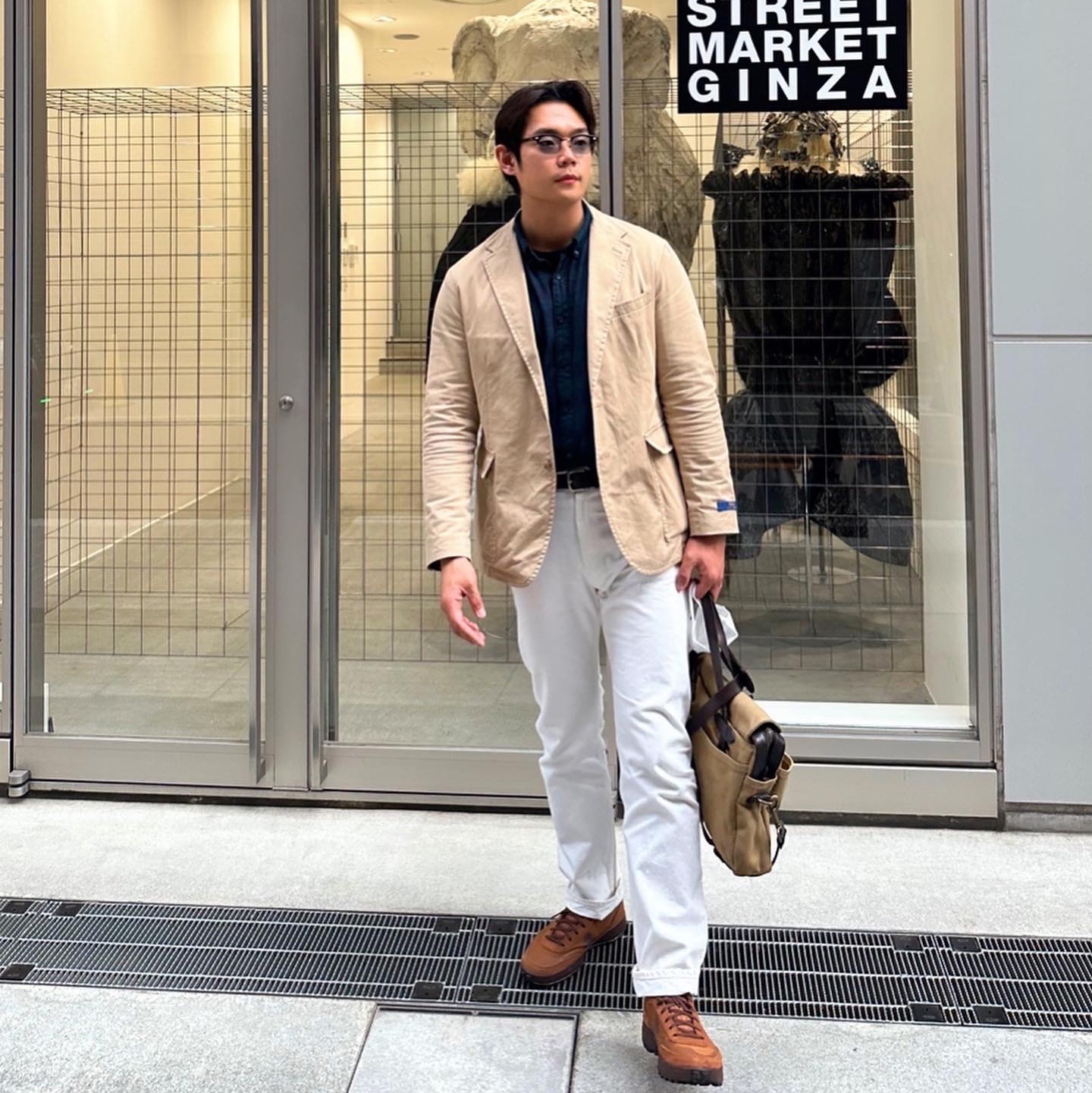 Nike x Tom Sachs General Purpose Shoe Brown 착용 스타일 - 1