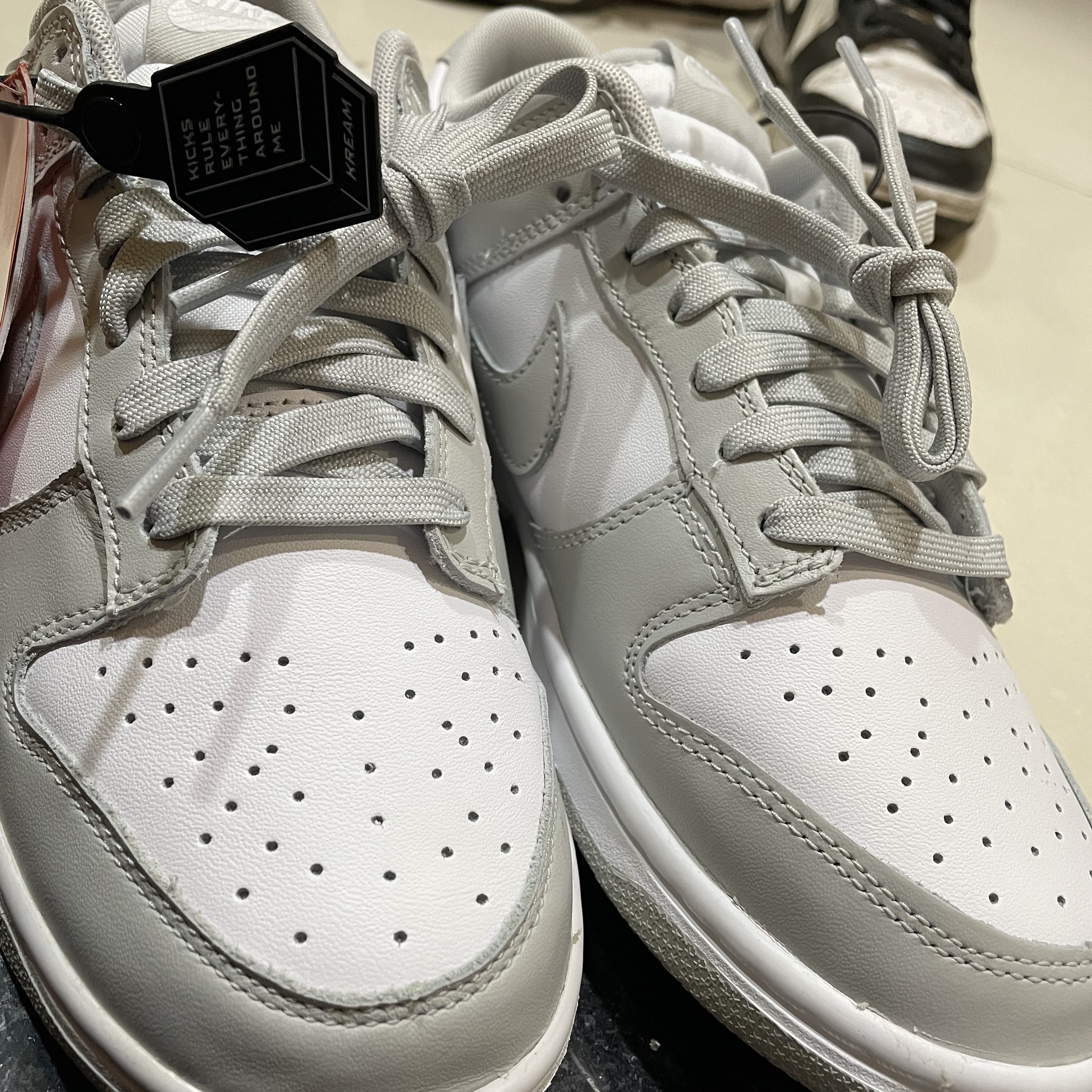 Nike Dunk Low Retro Grey Fog 착용 스타일