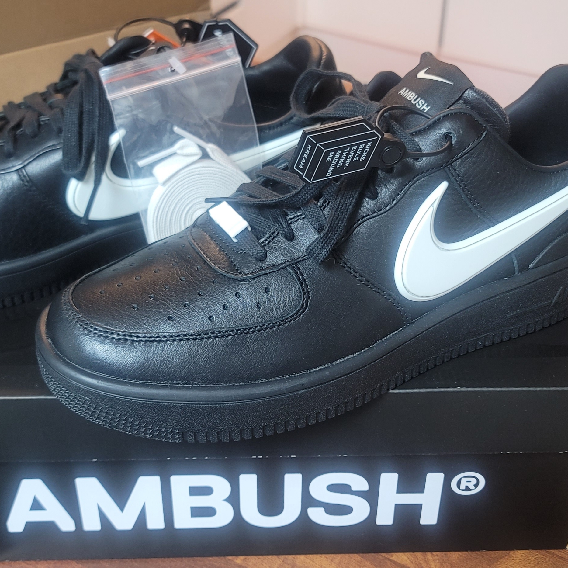 Nike x Ambush Air Force 1 Low SP Black 착용 스타일