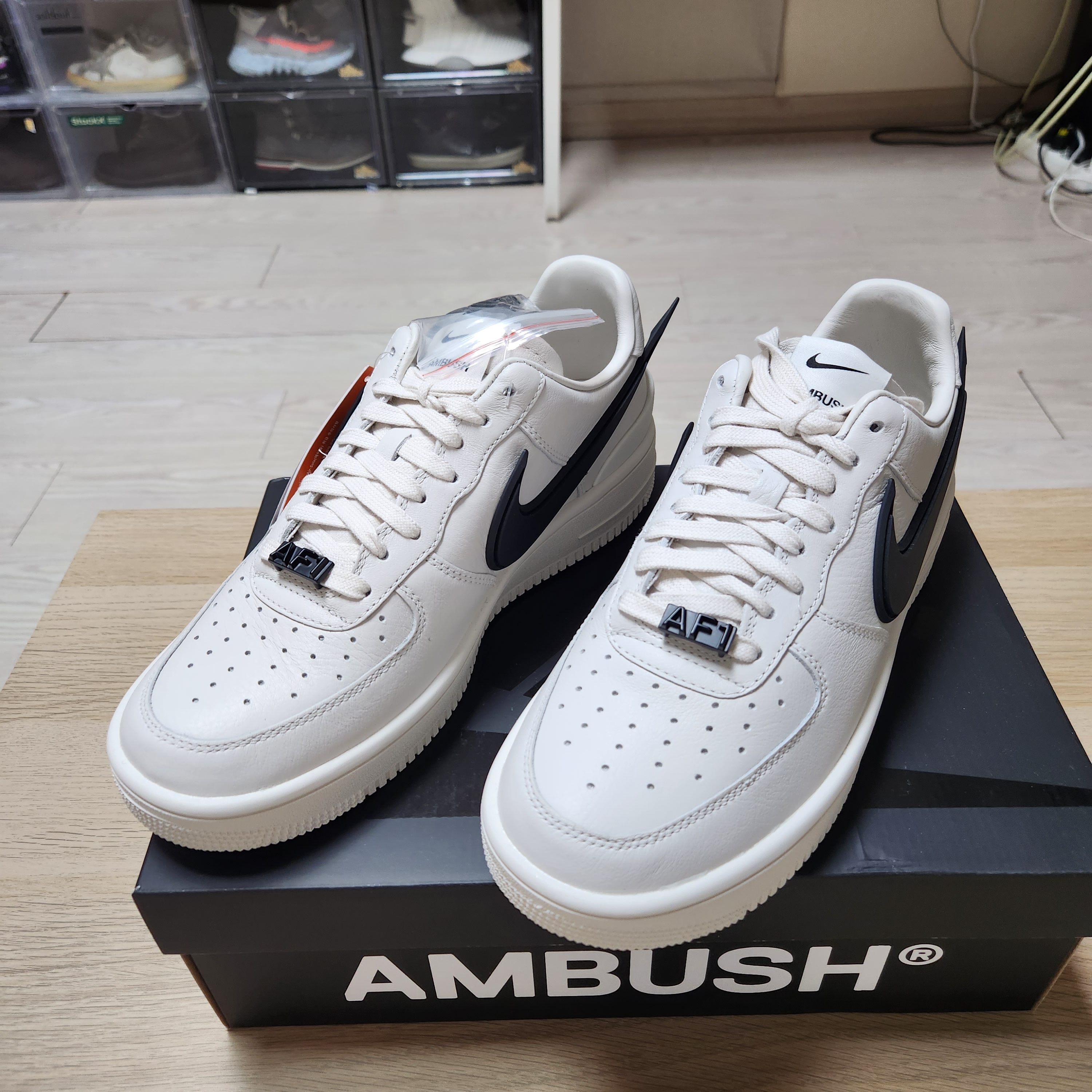 Nike x Ambush Air Force 1 Low SP Phantom 착용 스타일 - 1
