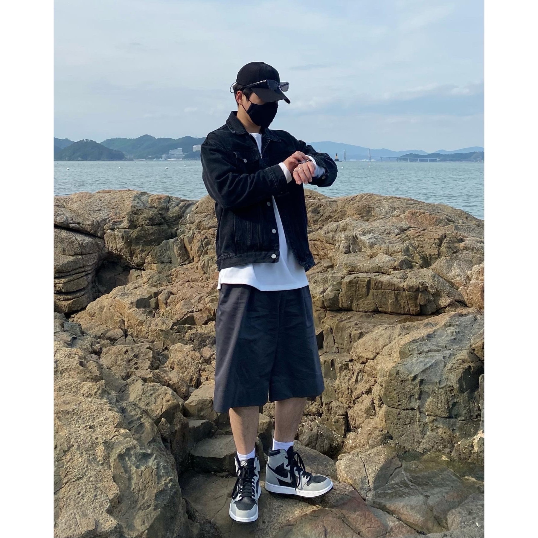 Jordan 1 Retro High OG Shadow 2.0 착용 스타일 - 3