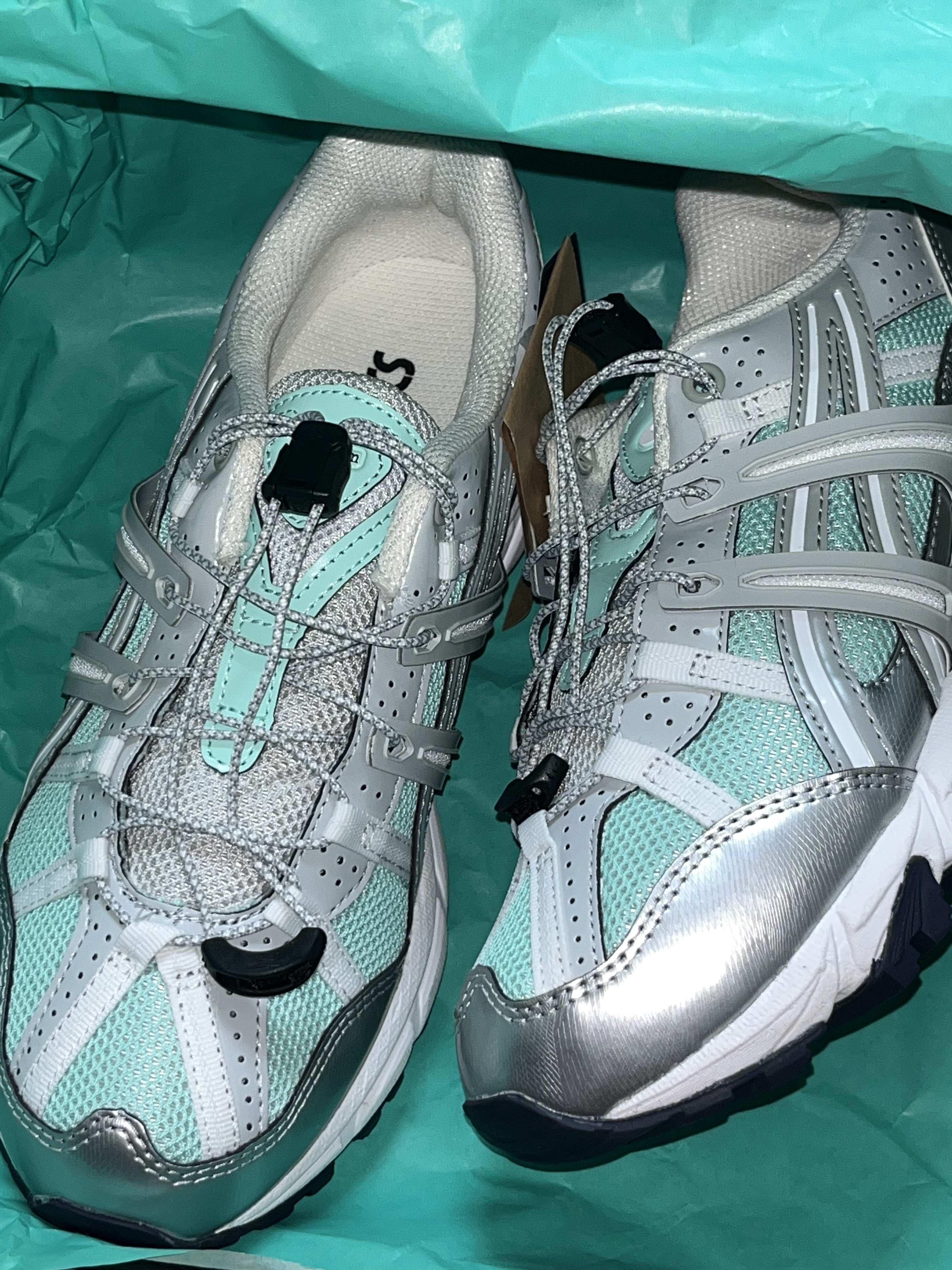 (W) Asics x Matin Kim Gel-Sonoma 15-50 Oasis Green Pure Silver 착용 스타일