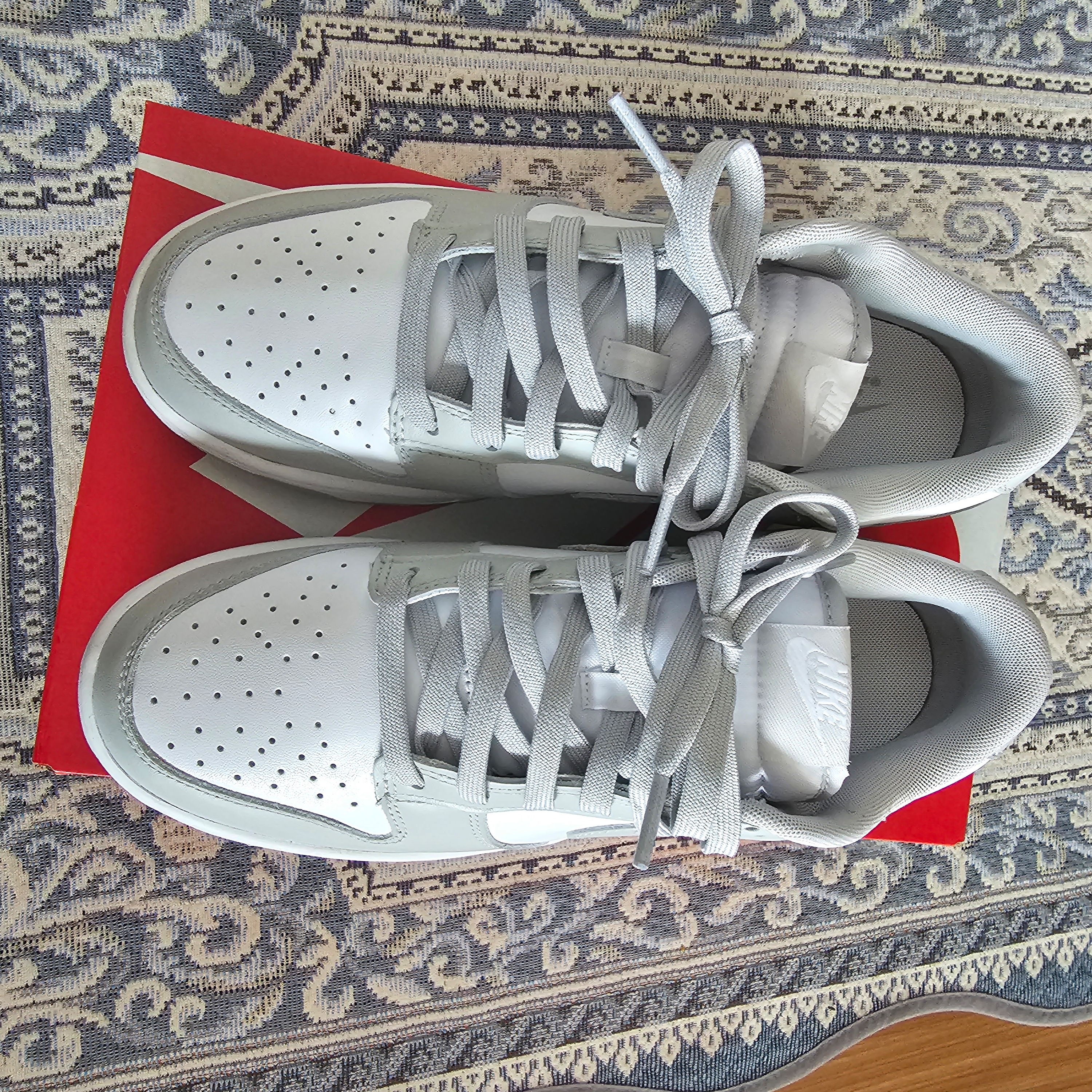 Nike Dunk Low Retro Grey Fog 착용 스타일