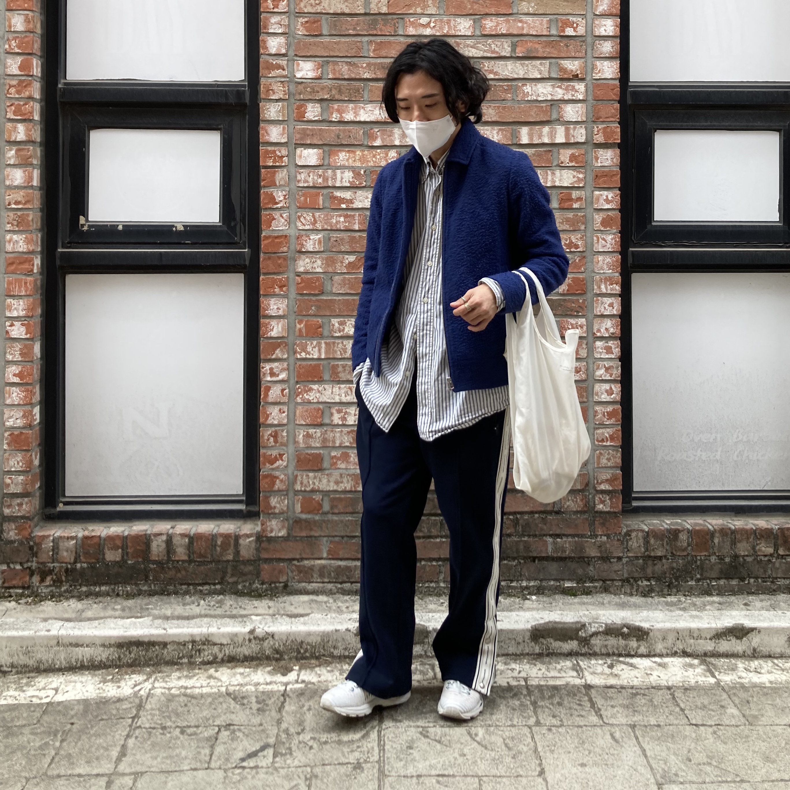 Asics x Kiko Kostadinov Gel-Delva 1 Cool Mist 착용 스타일 - 1
