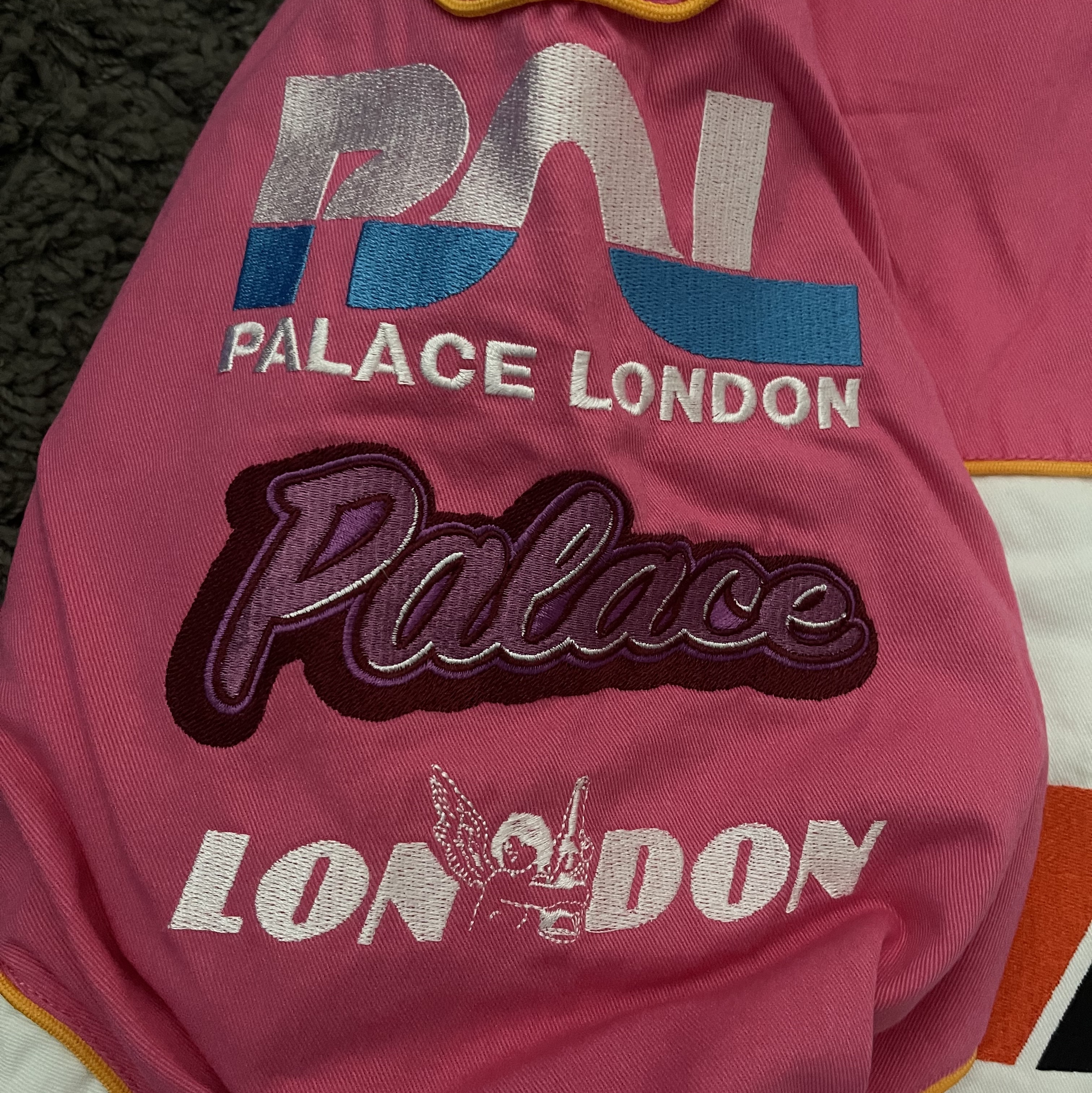 Palace Fast Cotton Jacket Pink - 23SS 착용 스타일 - 4