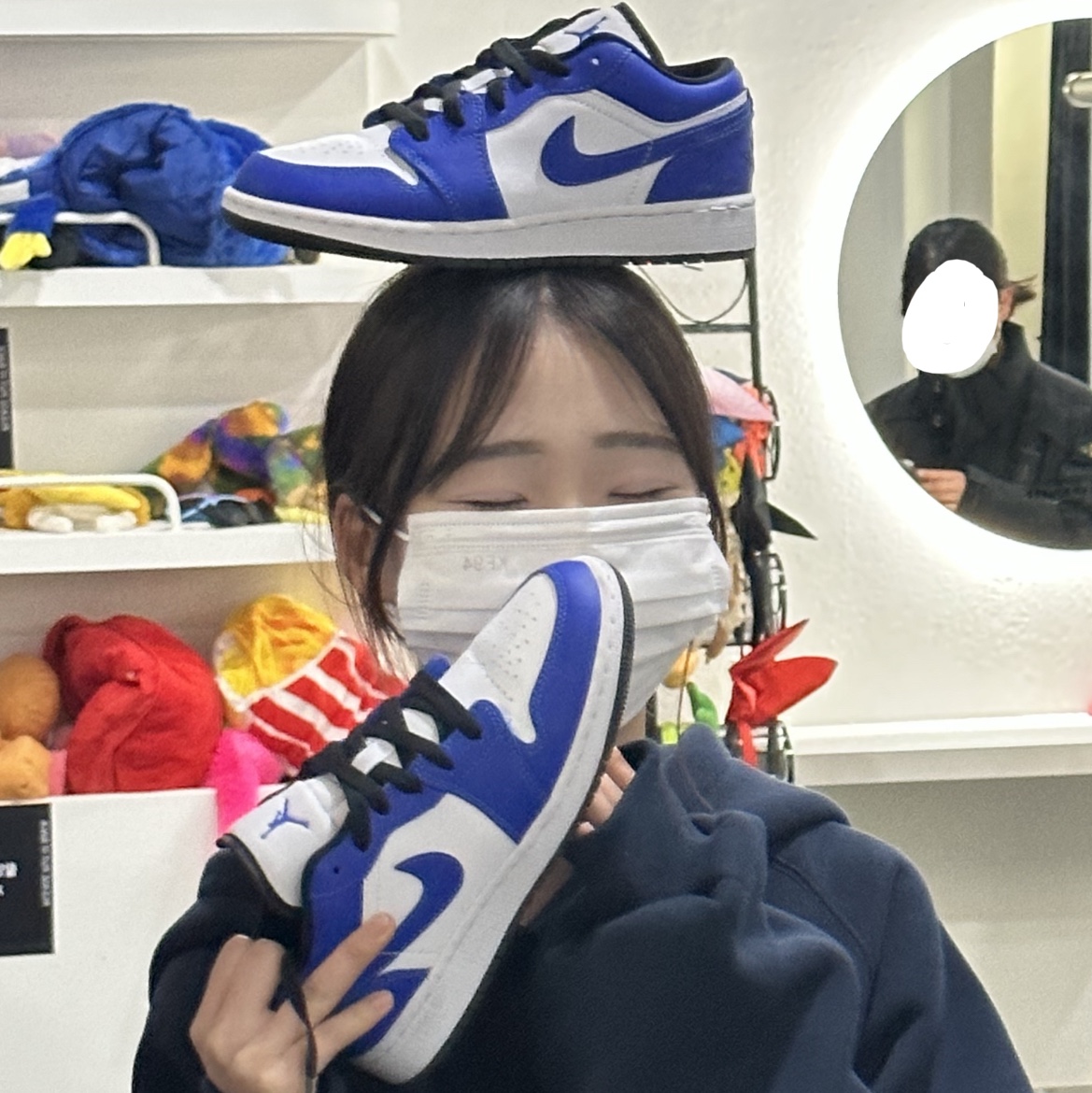 (GS) Jordan 1 Low Game Royal 착용 스타일 - 1