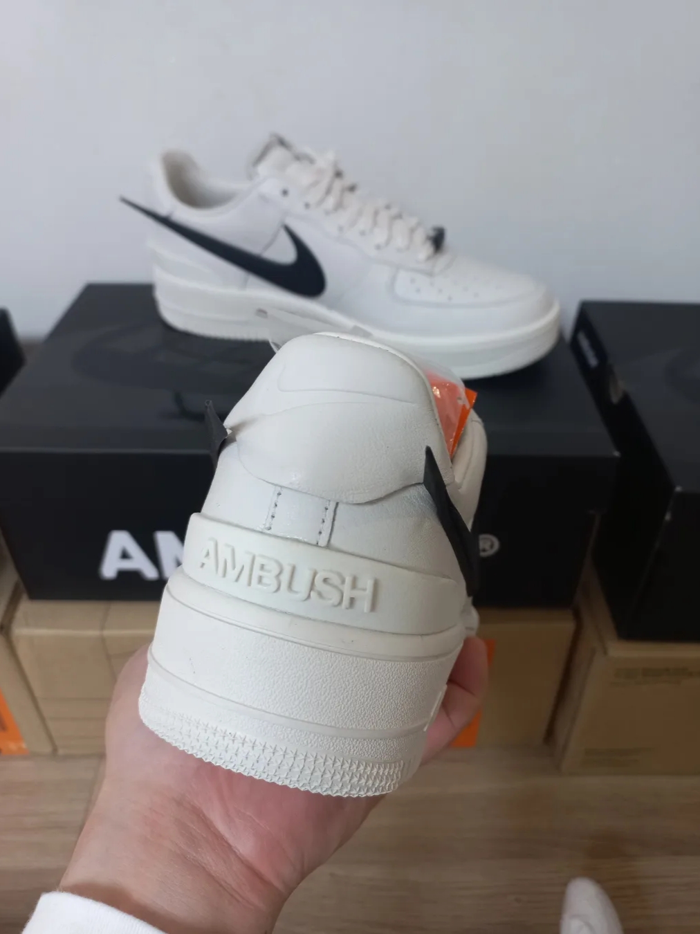 Nike x Ambush Air Force 1 Low SP Phantom, Nike x Ambush Air Force 1 Low SP Black 착용 스타일 - 2