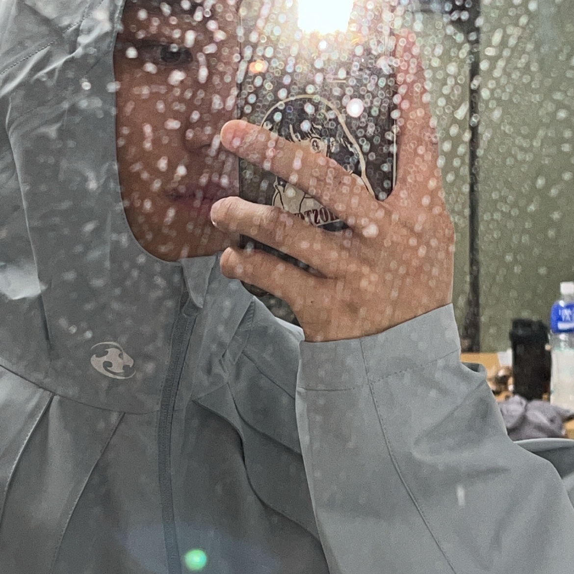 Sansan Gear Windblock Jacket Sky Blue - 22FW 착용 스타일