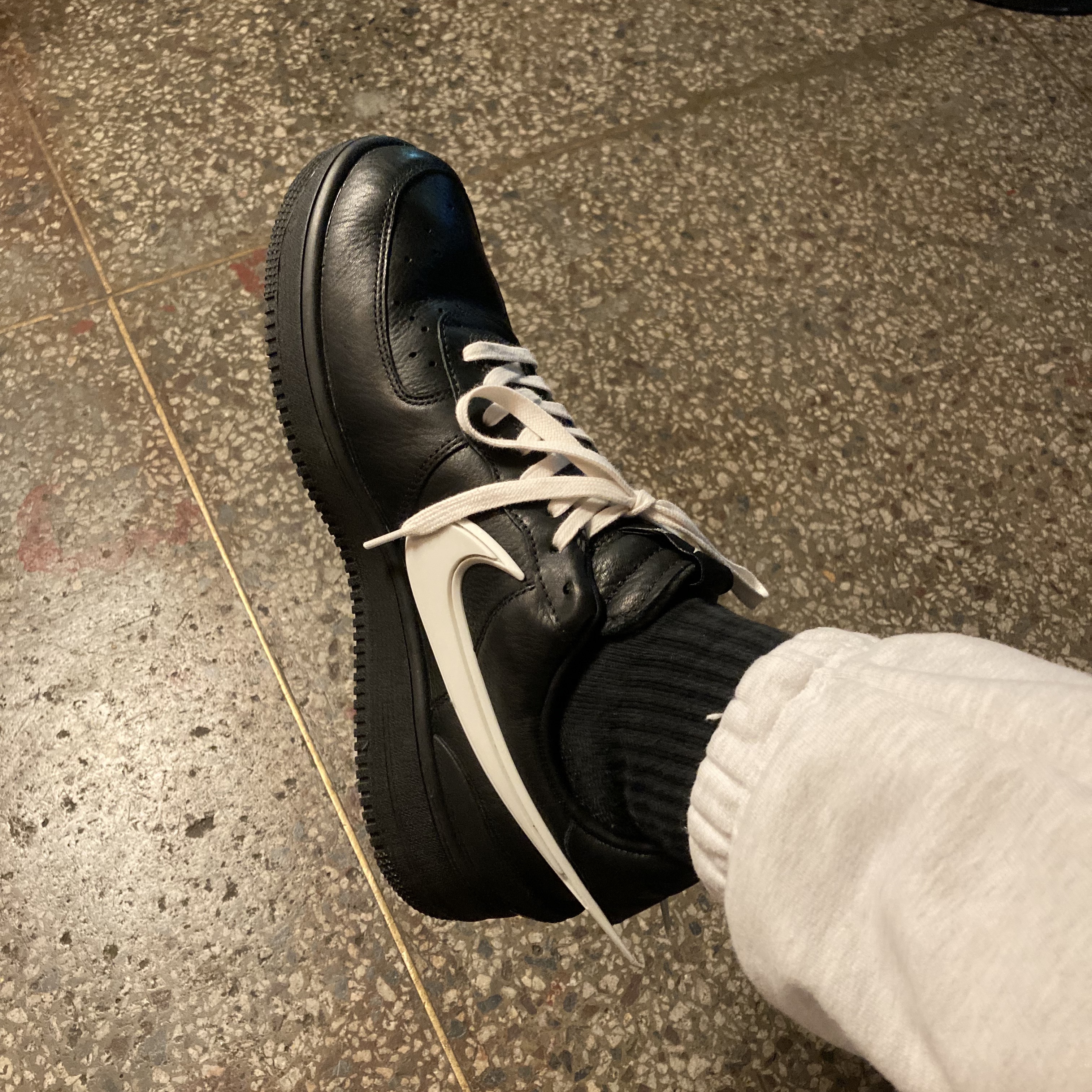 Nike x Ambush Air Force 1 Low SP Black 착용 스타일