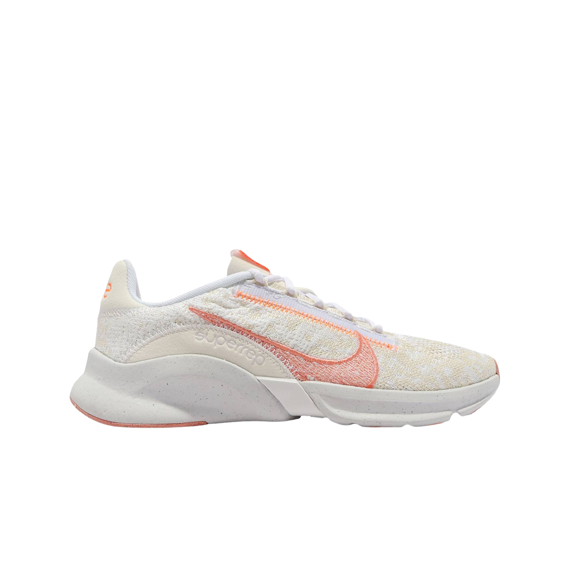 (W) 나이키 슈퍼렙 고 3 플라이니트 넥스트 네이처 라이트 크림((W) Nike SuperRep Go 3 Next Nature Light Cream)