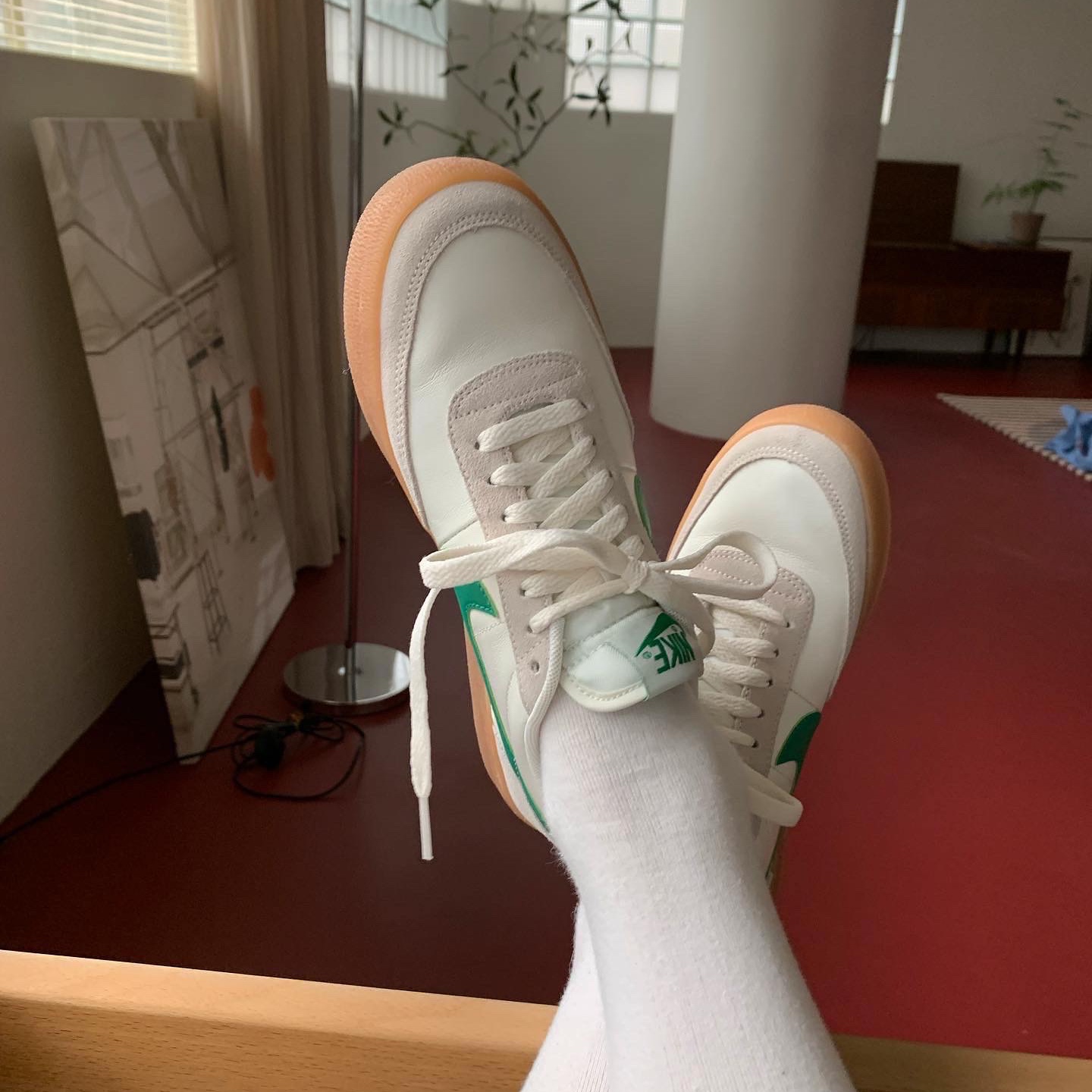 Nike x J.Crew Killshot 2 Lucid Green 착용 스타일 - 2