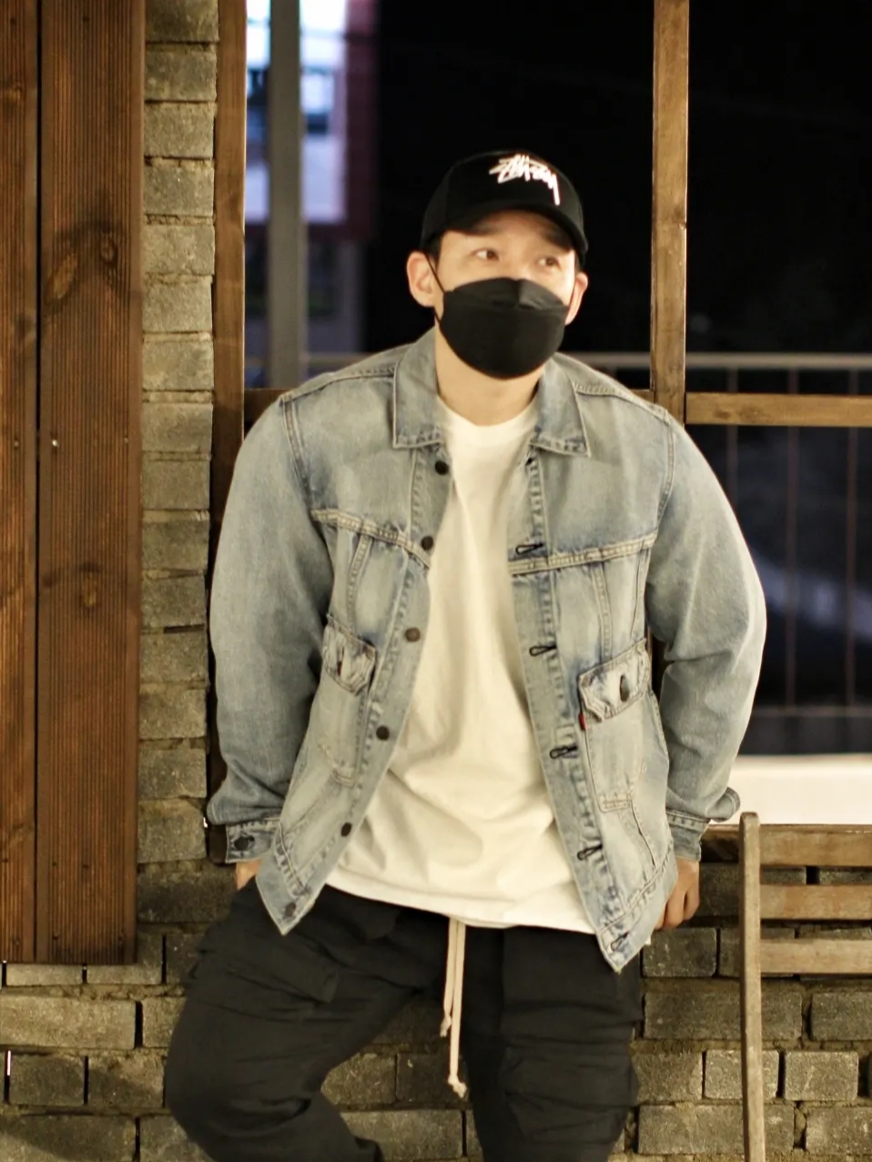 Jordan 1 Retro High Black Elephant Print 착용 스타일 - 3