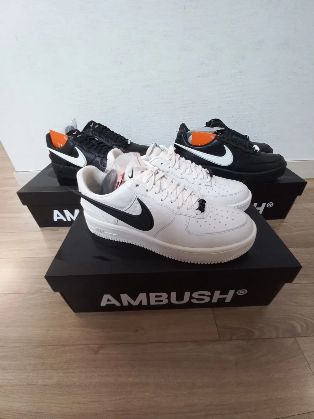 Nike x Ambush Air Force 1 Low SP Phantom, Nike x Ambush Air Force 1 Low SP Black 착용 스타일 - 4