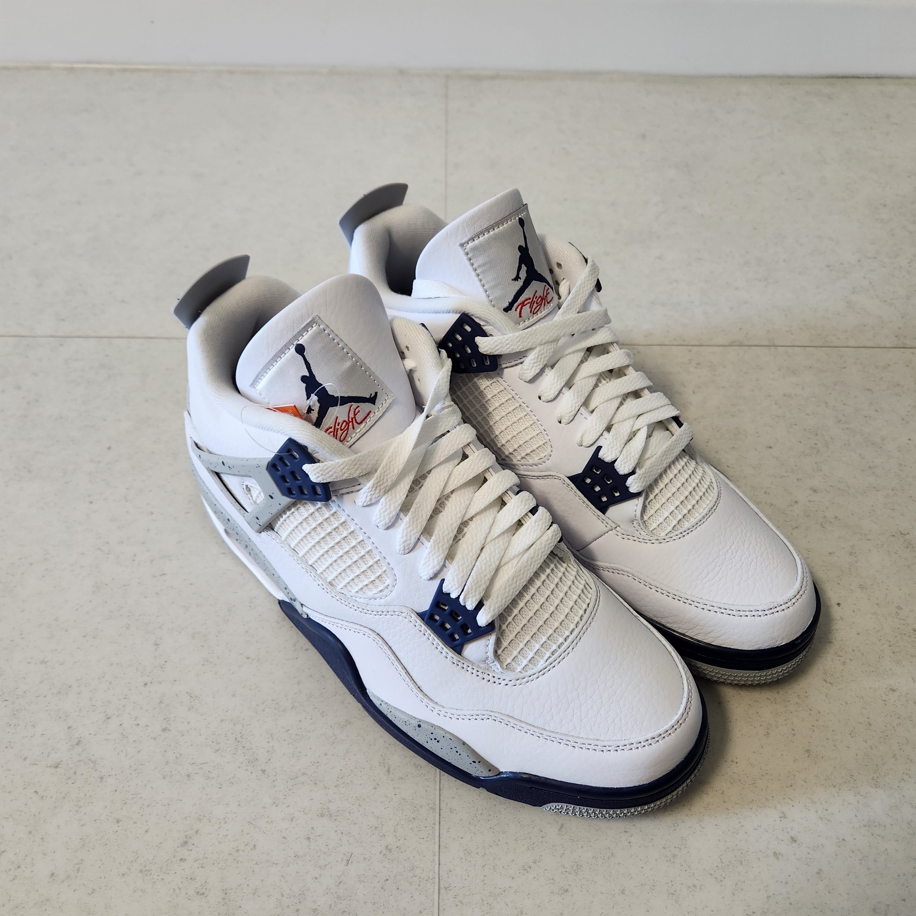 Jordan 4 Retro Midnight Navy 착용 스타일 - 2