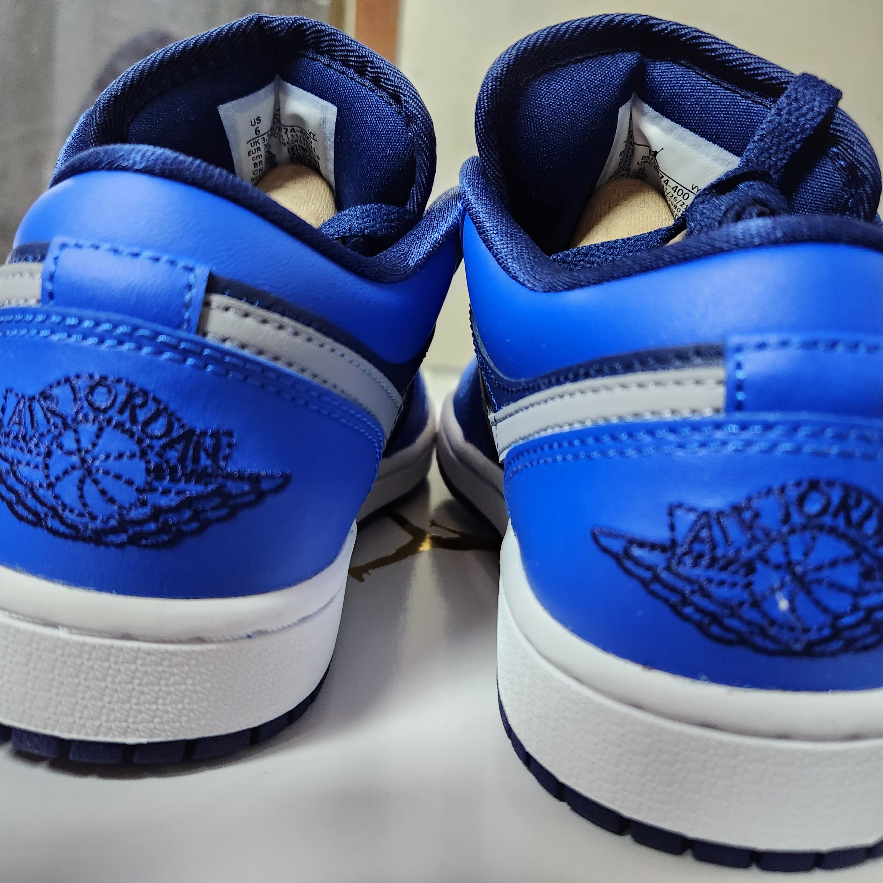 (W) Jordan 1 Low Game Royal 착용 스타일 - 4