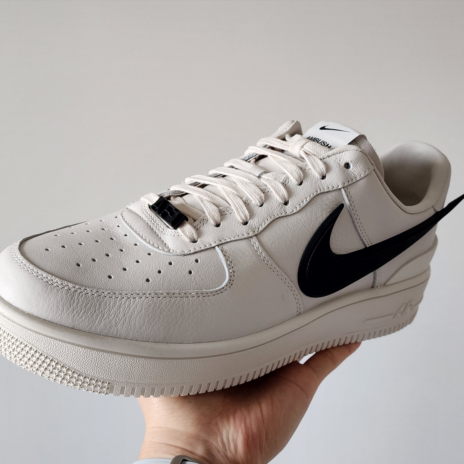 Nike x Ambush Air Force 1 Low SP Phantom 착용 스타일