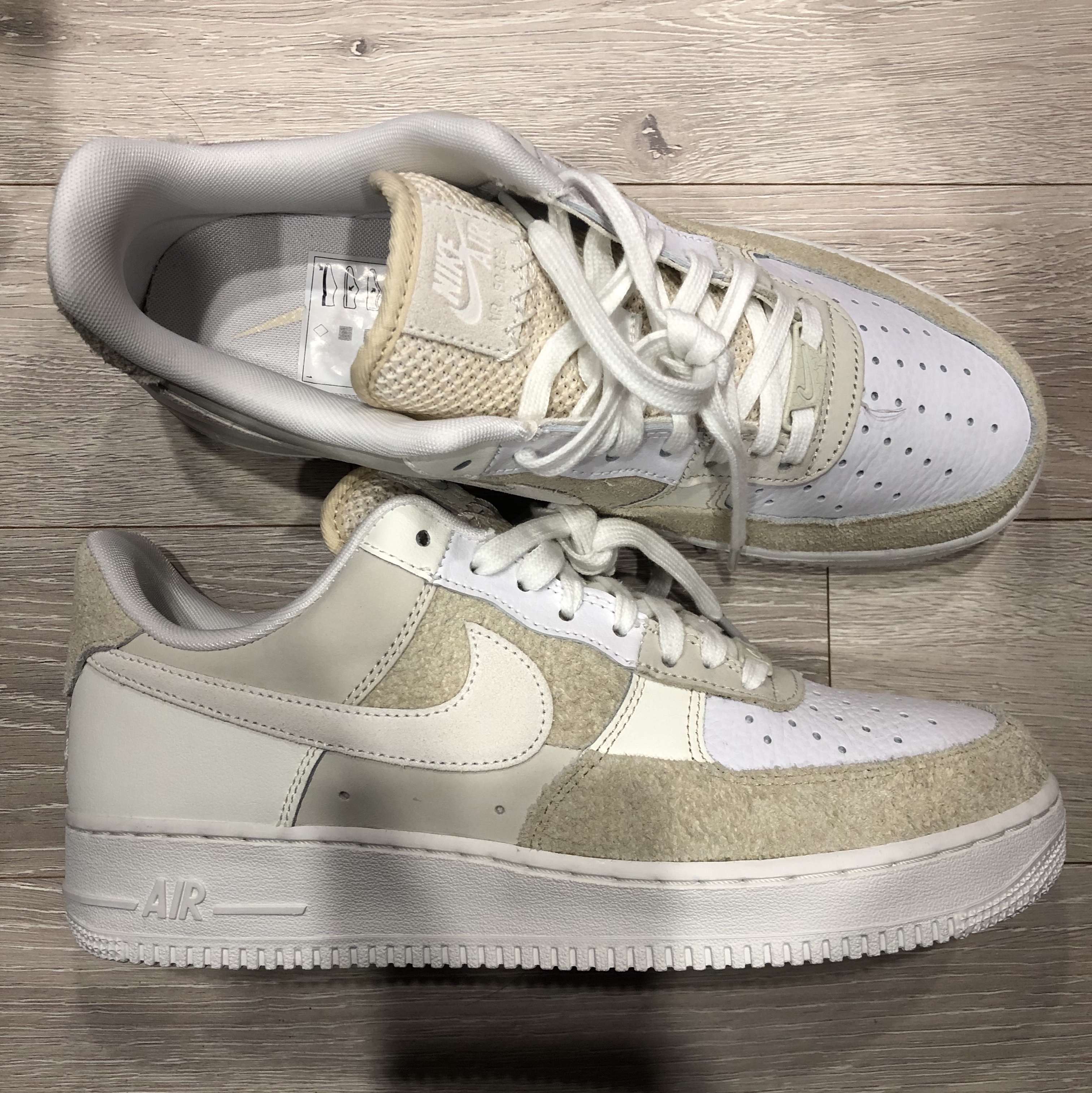 (W) Nike Air Force 1 '07 Coconut Milk 착용 스타일