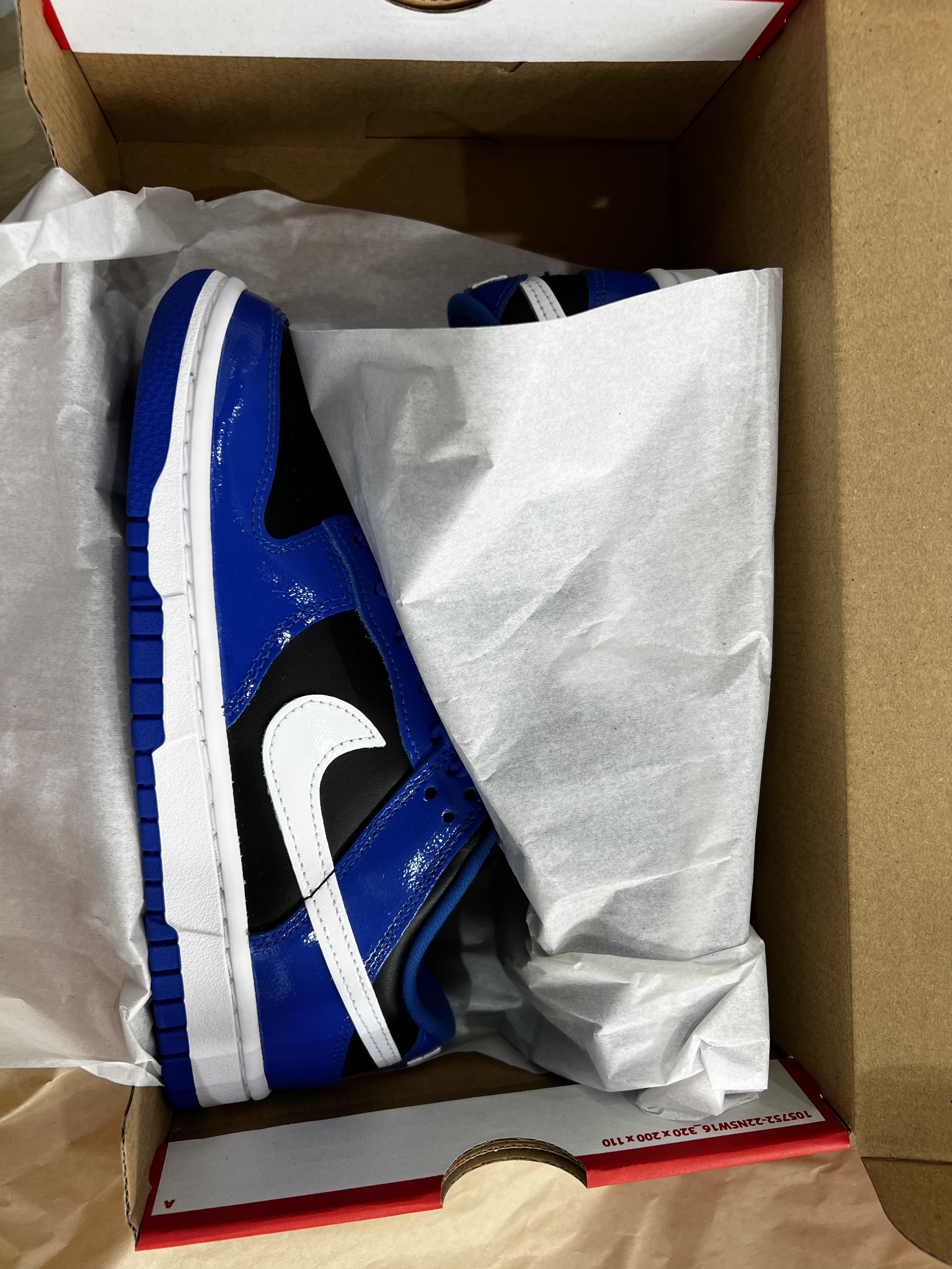 (W) Nike Dunk Low Essential Game Royal 착용 스타일