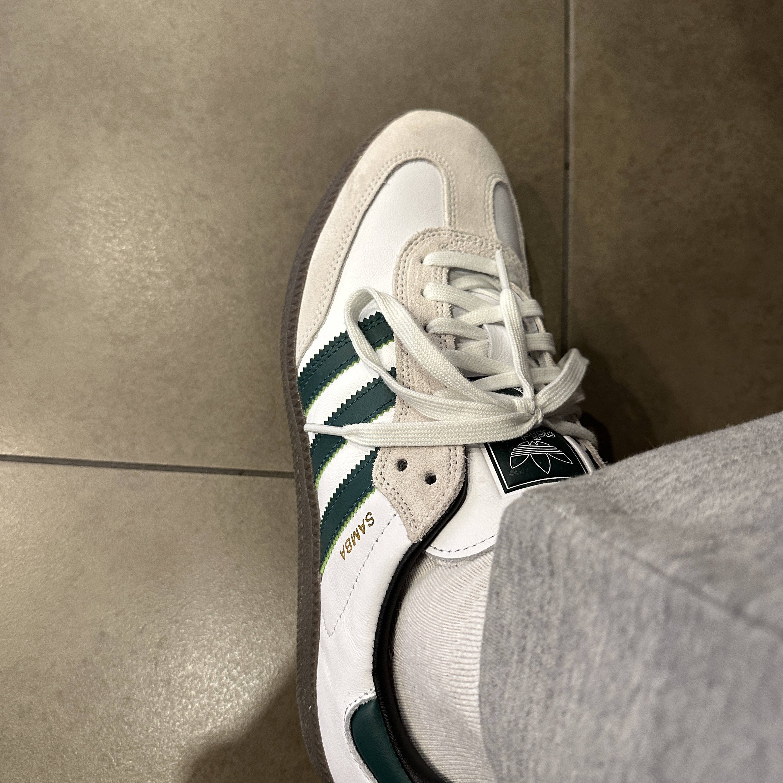 Adidas Samba ADV Collegiate Green 착용 스타일 - 2
