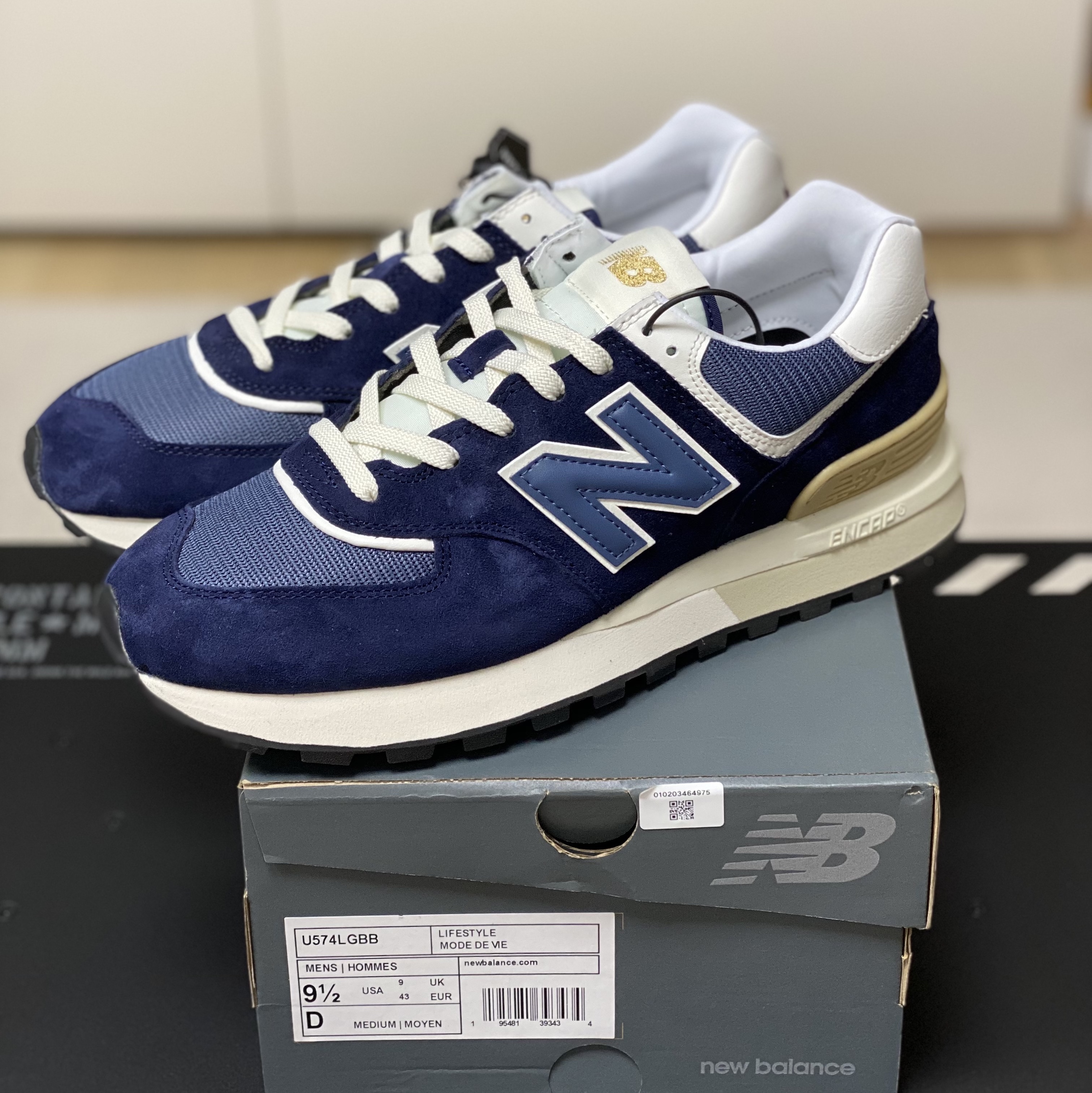 New Balance 574 Legacy Navy 착용 스타일