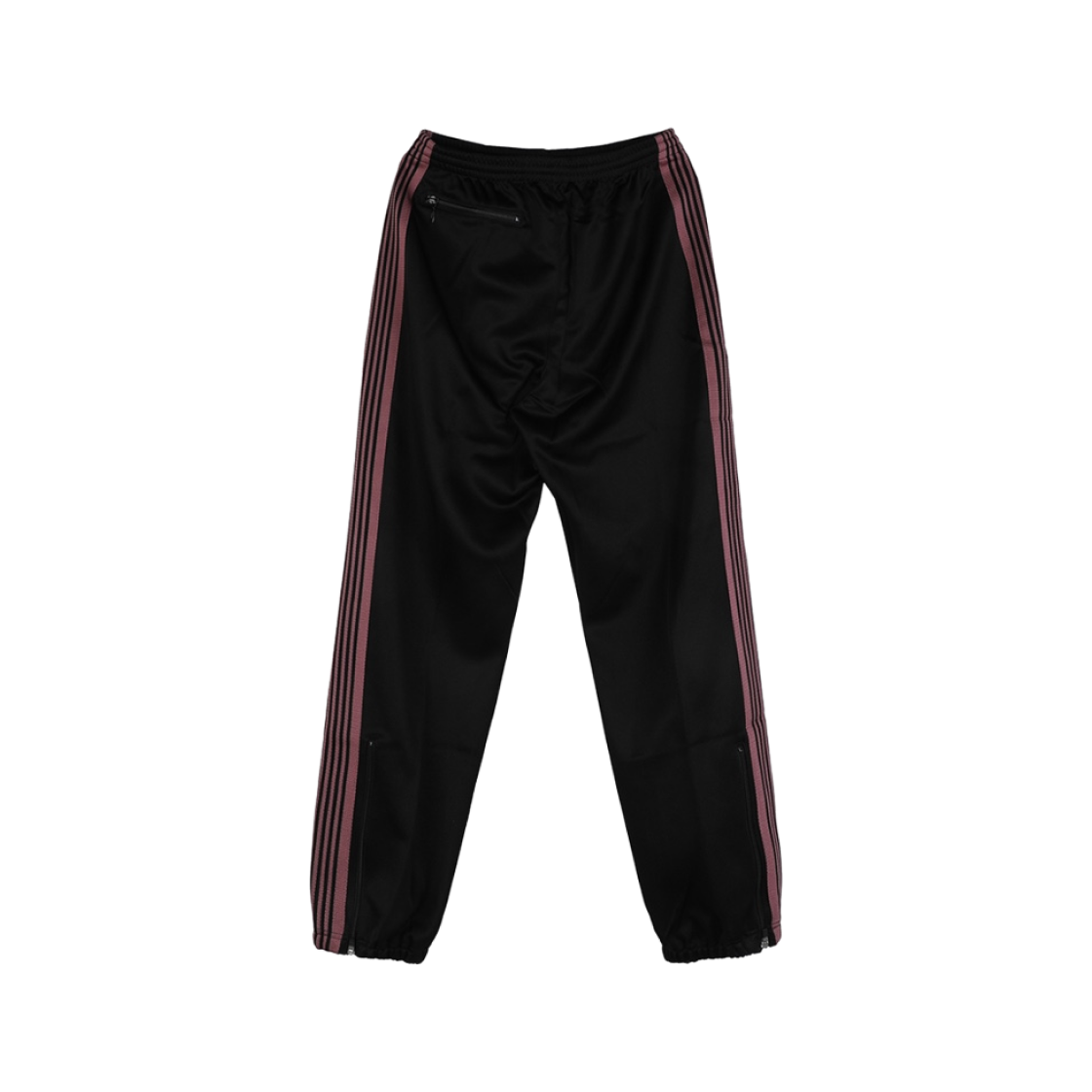 Needles Zipped Track Pants Poly Smooth Black 상세 이미지 2