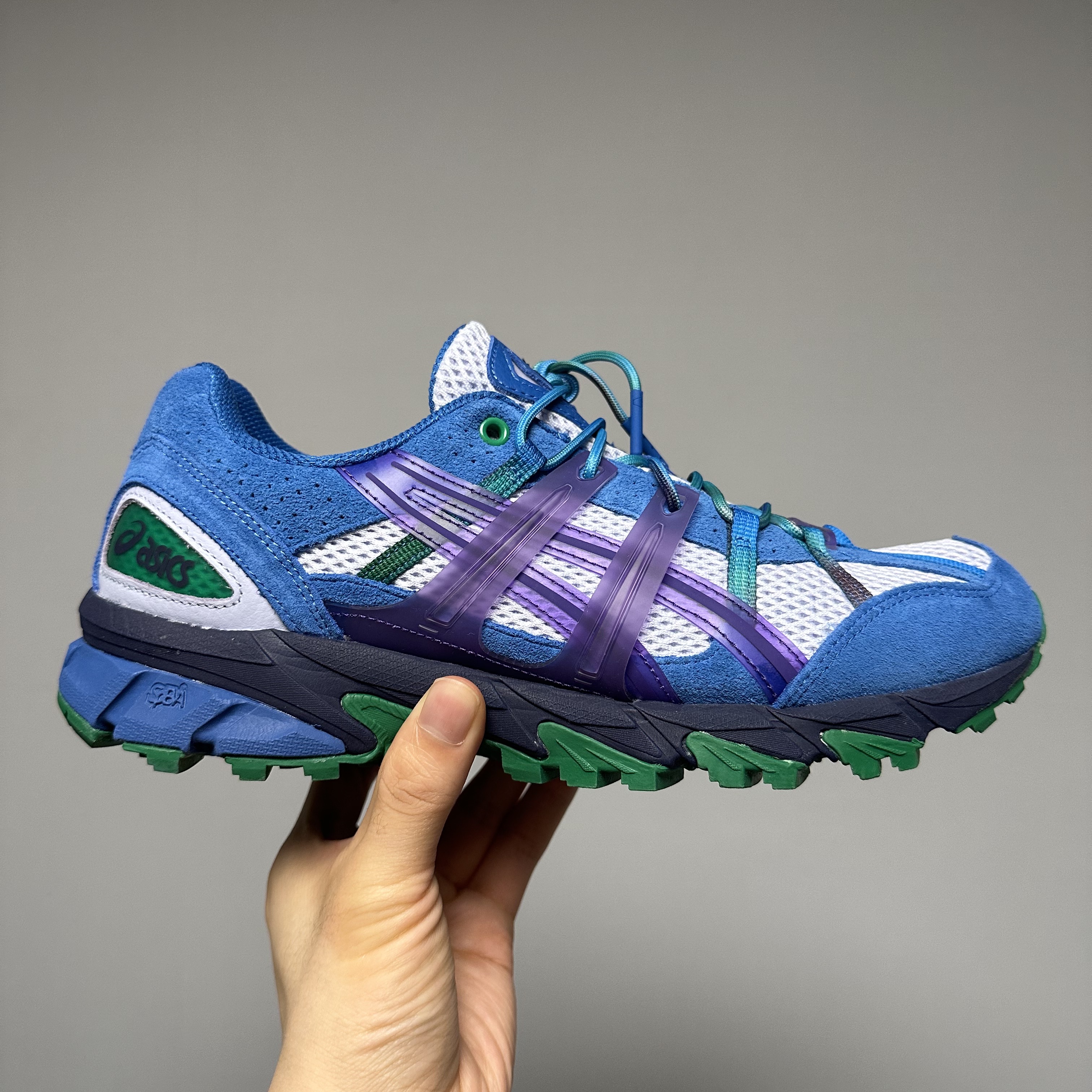 Asics x A.P.C. Gel-Sonoma 15-50 Blue 착용 스타일 - 1