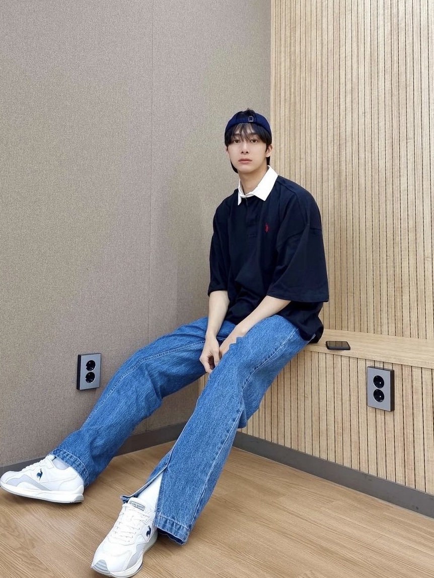 [30% 적립] Polo Ralph Lauren Cotton Chino Ball Cap Newport Navy 착용 스타일 - 3