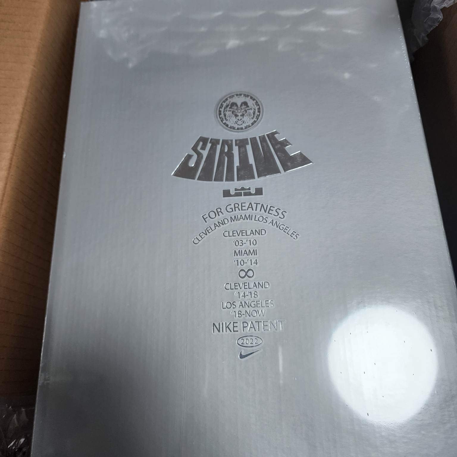 Nike LeBron XX EP White Metalic Gold ์ฐฉ์ฉ ์คํ์ผ