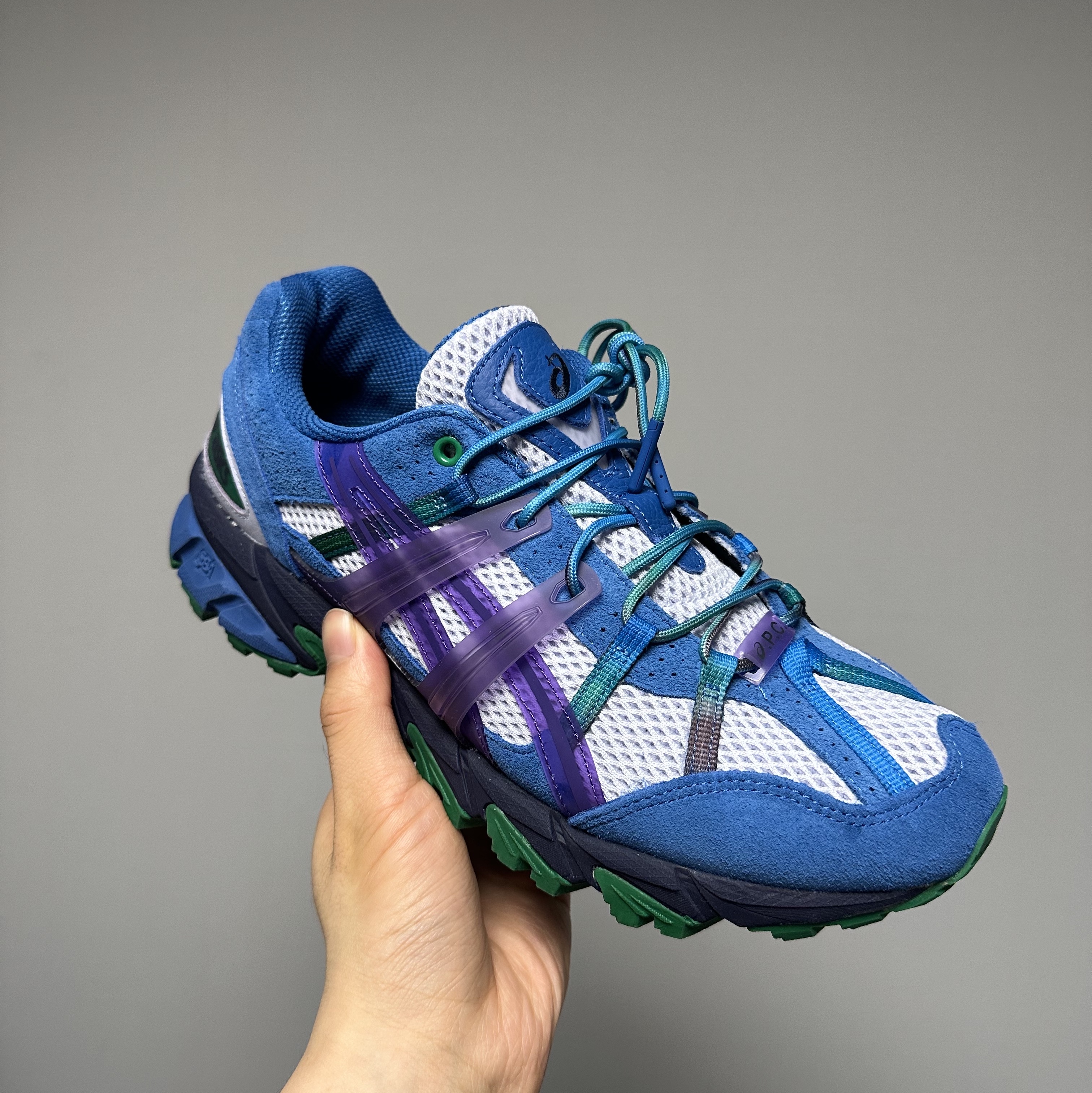 Asics x A.P.C. Gel-Sonoma 15-50 Blue 착용 스타일 - 2