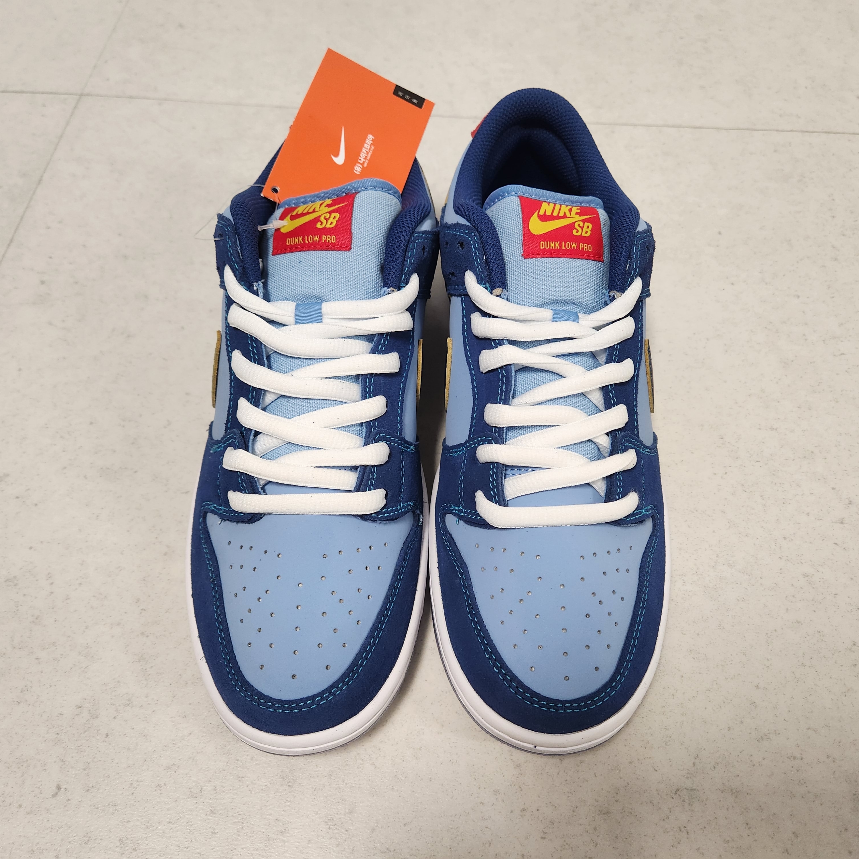 Nike x Why So Sad? SB Dunk Low Pro Coastal Blue 착용 스타일 - 4