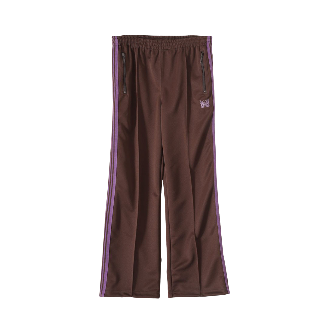 Needles Track Pant Poly Smooth Brown - Ark Exclusive 상세 이미지 1