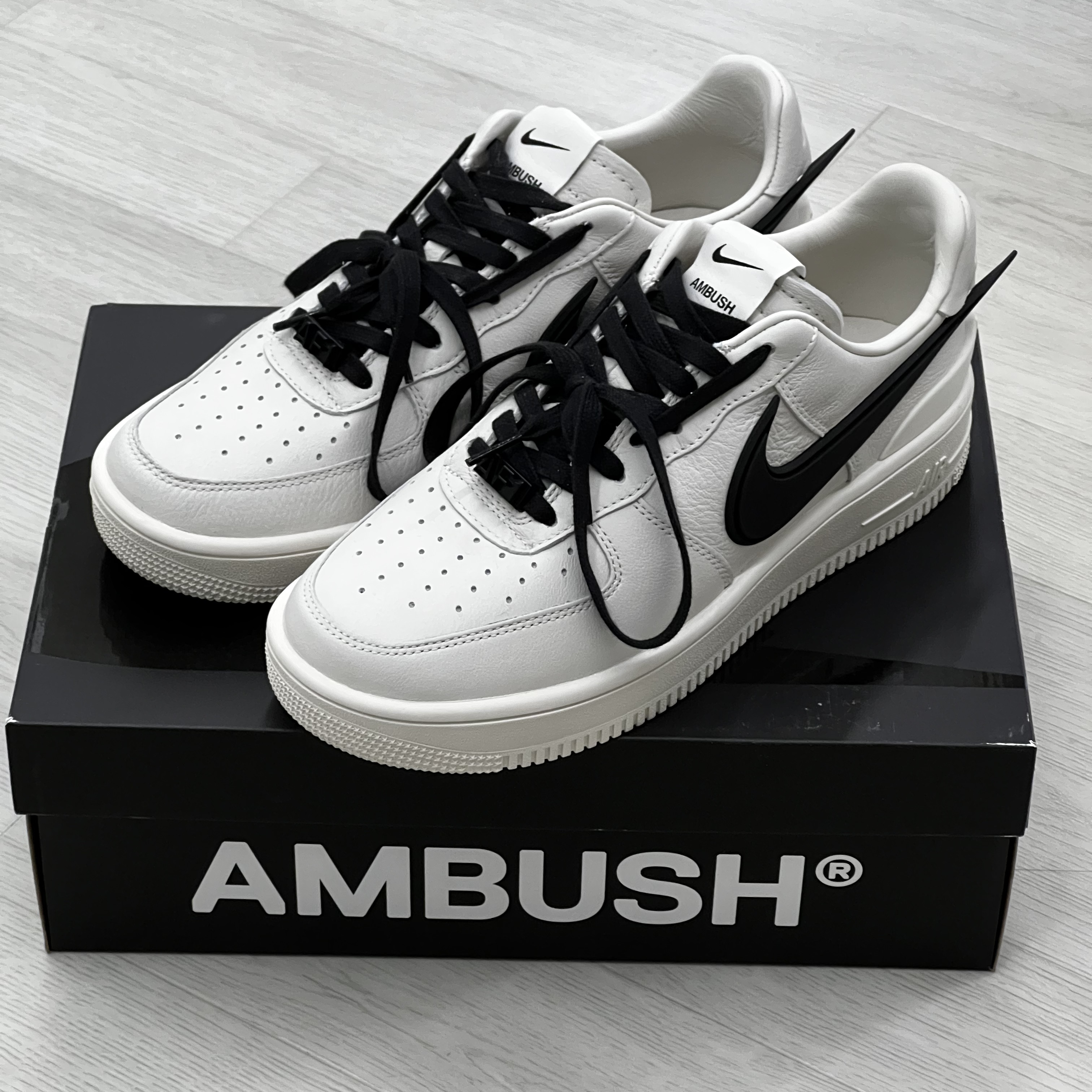 Nike x Ambush Air Force 1 Low SP Phantom 착용 스타일