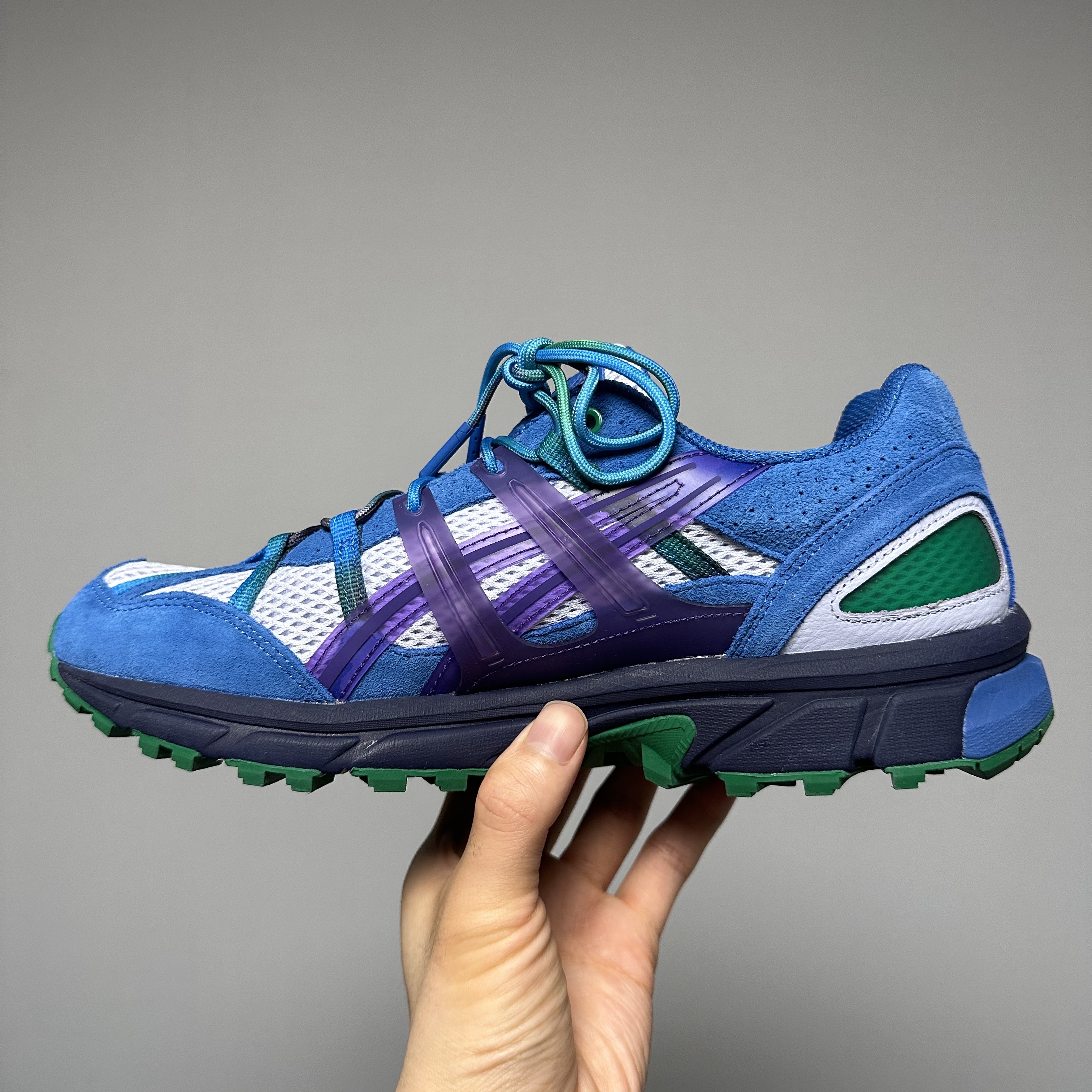 Asics x A.P.C. Gel-Sonoma 15-50 Blue 착용 스타일 - 3