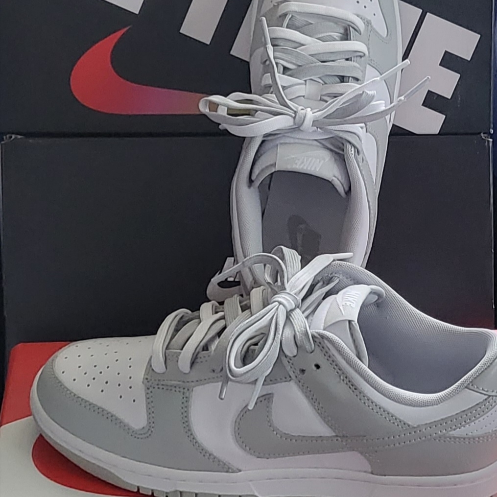 Nike Dunk Low Retro Grey Fog 착용 스타일