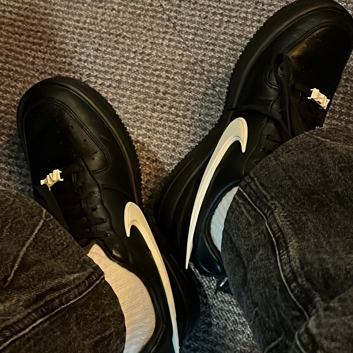 Nike x Ambush Air Force 1 Low SP Black 착용 스타일