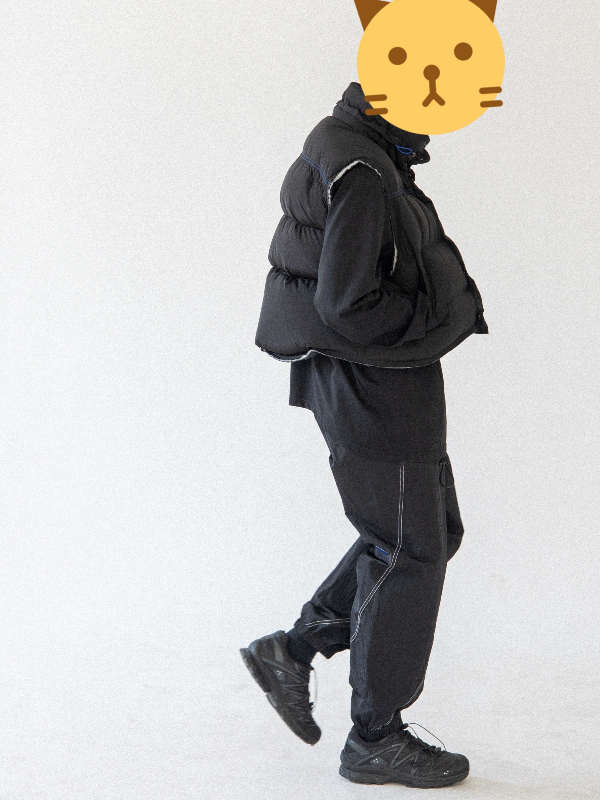 Salomon XT-Quest ADV Black 착용 스타일 - 2
