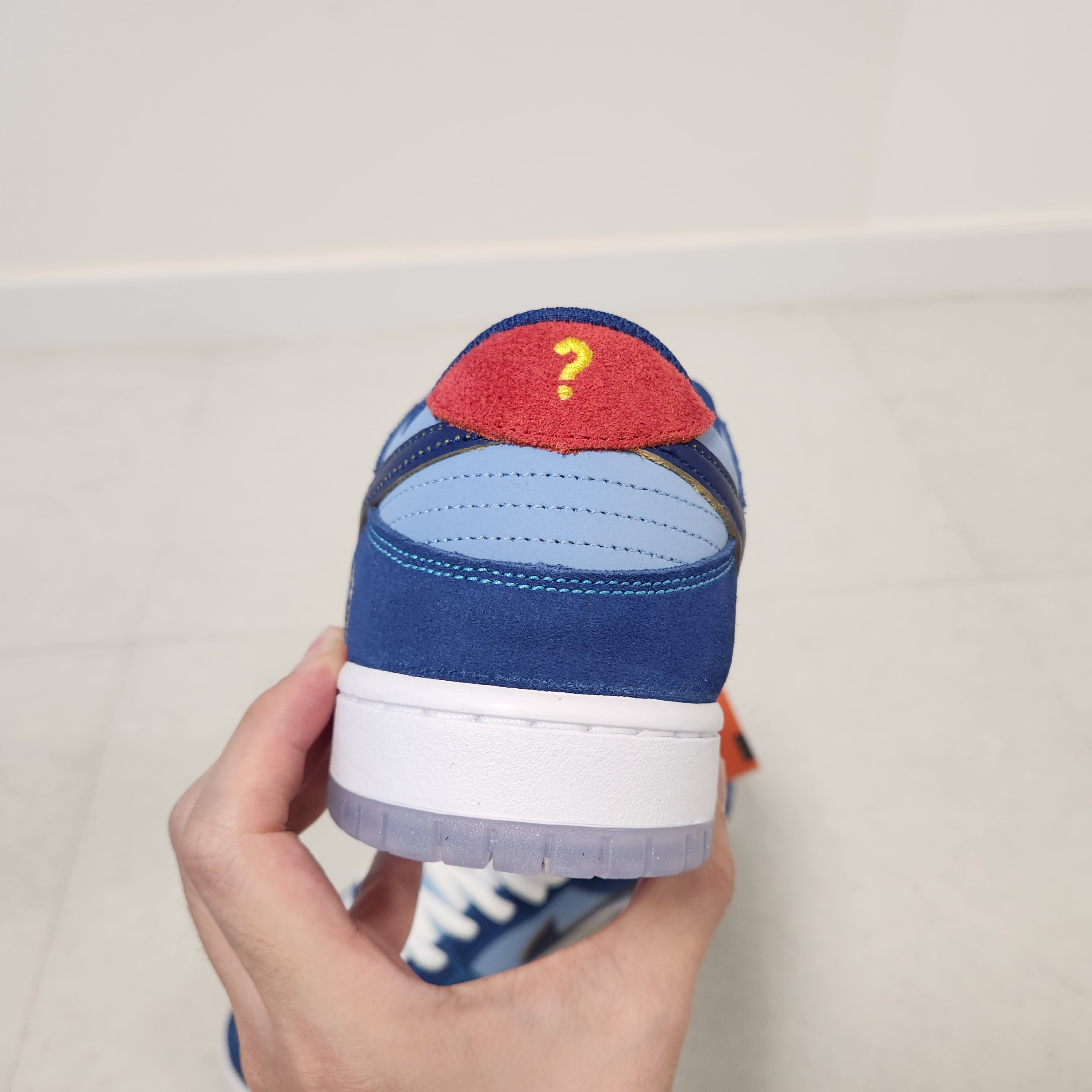 Nike x Why So Sad? SB Dunk Low Pro Coastal Blue 착용 스타일 - 3