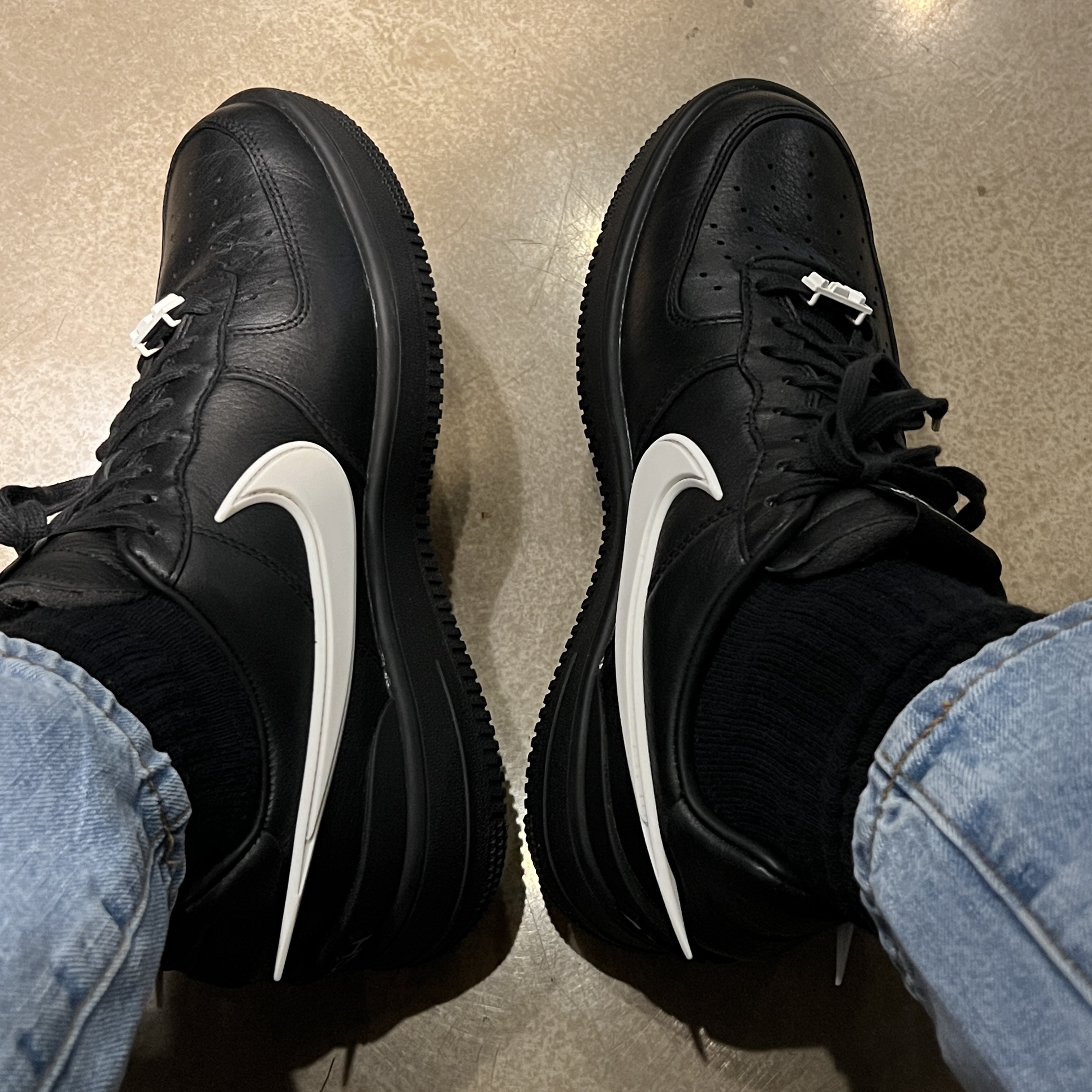 Nike x Ambush Air Force 1 Low SP Black 착용 스타일